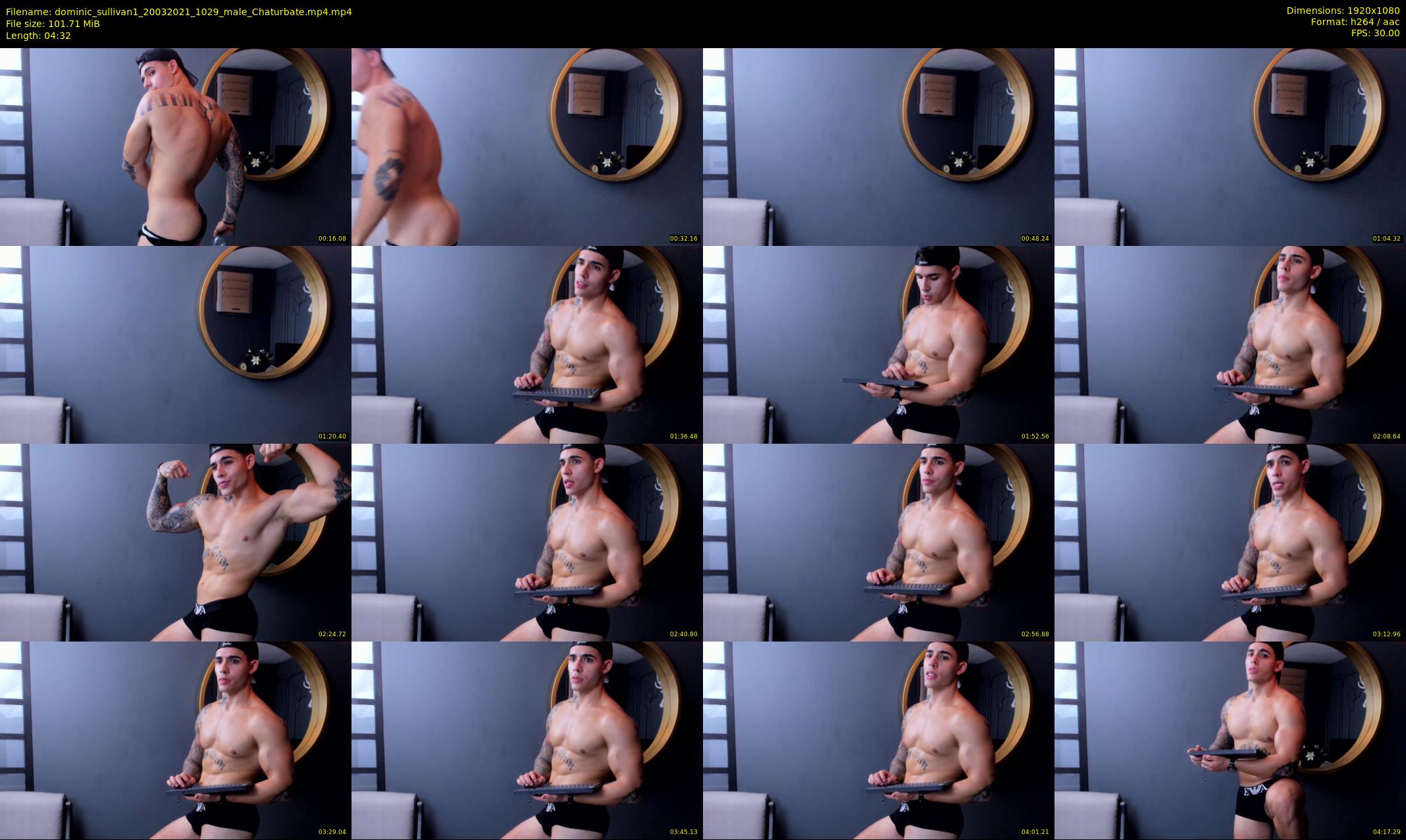 dominic_sullivan1 — 5 minute Chaturbate male cam show recording, 1080p, Mar 20, 2021
