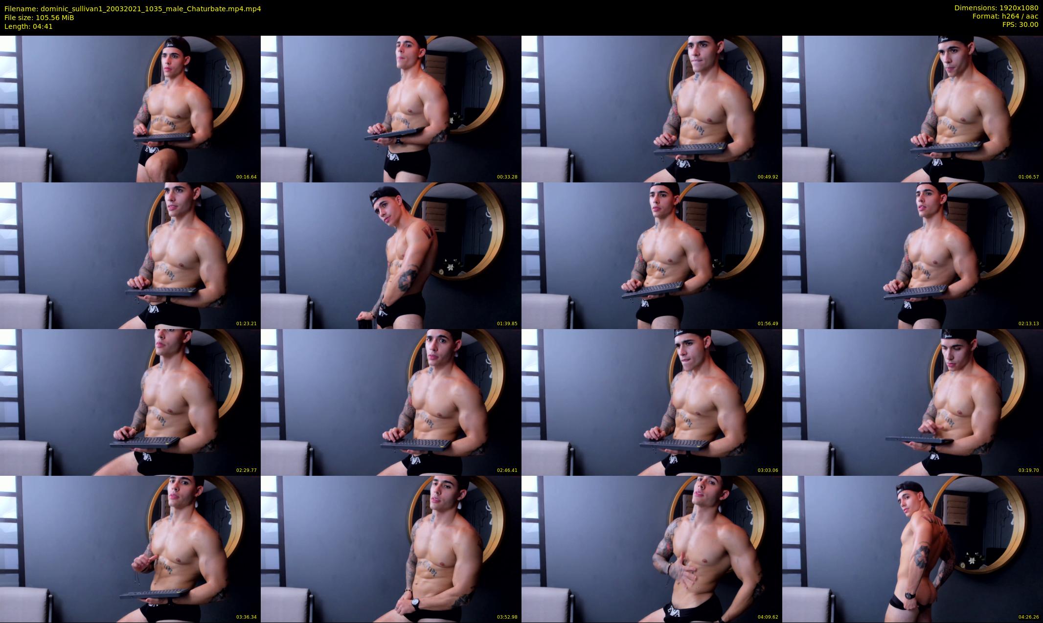 dominic_sullivan1 — 5 minute Chaturbate male cam show recording, 1080p, Mar 20, 2021