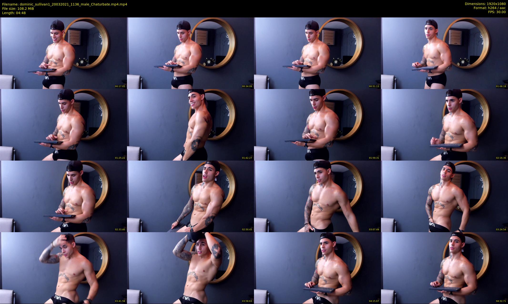dominic_sullivan1 — 5 minute Chaturbate male cam show recording, 1080p, Mar 20, 2021