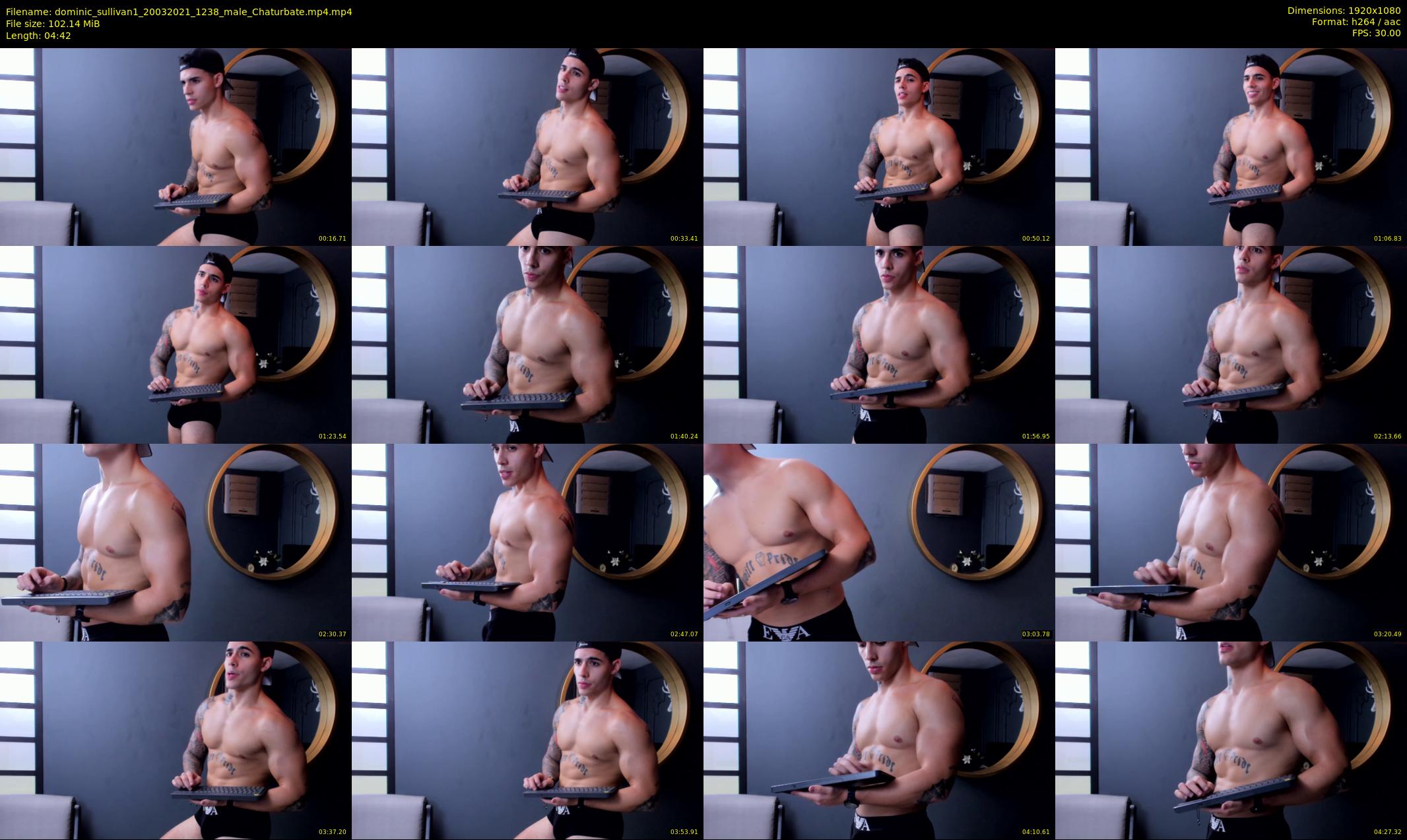 dominic_sullivan1 — 5 minute Chaturbate male cam show recording, 1080p, Mar 20, 2021