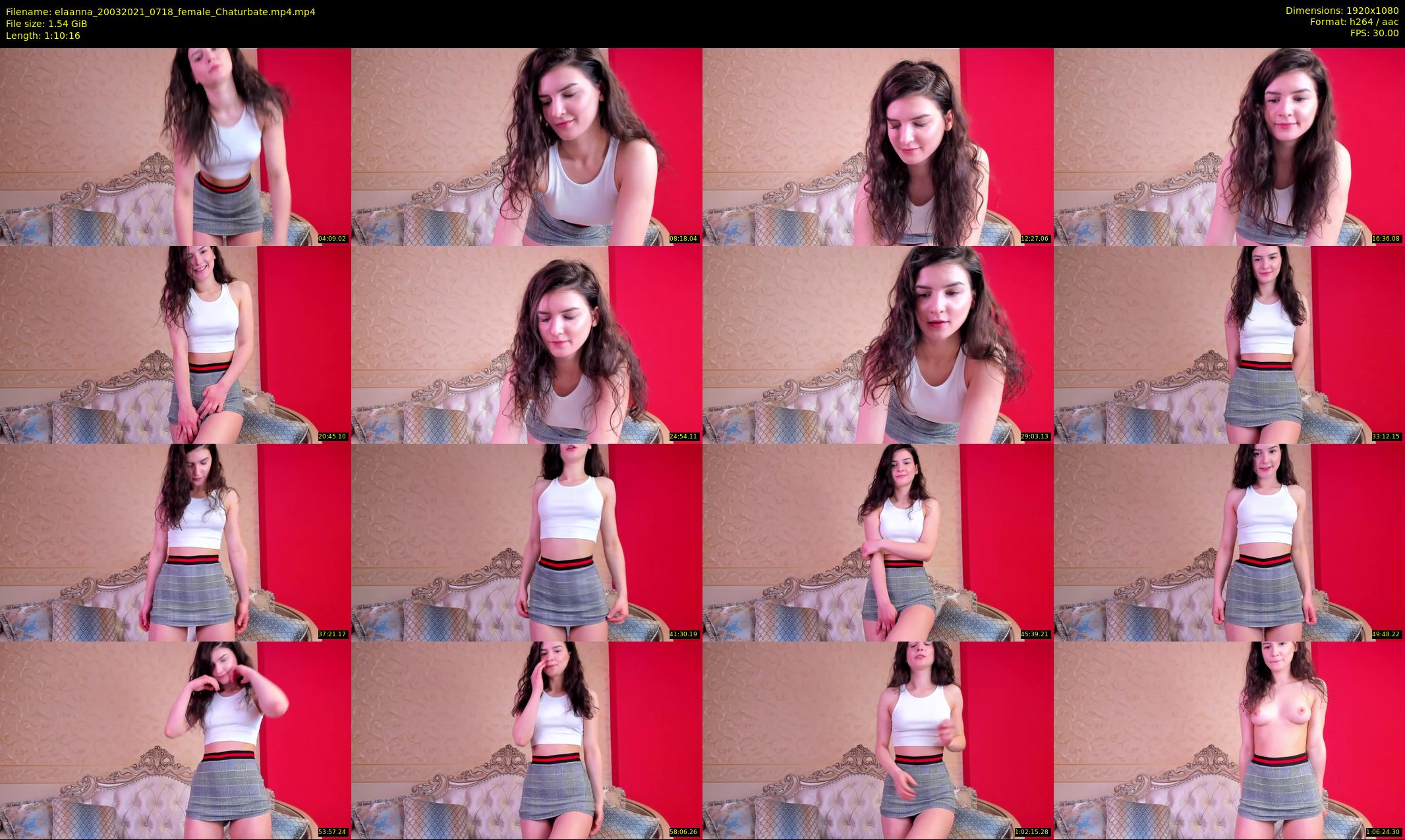 elaanna — 71 minute Chaturbate female cam show recording, 1080p, Mar 20, 2021