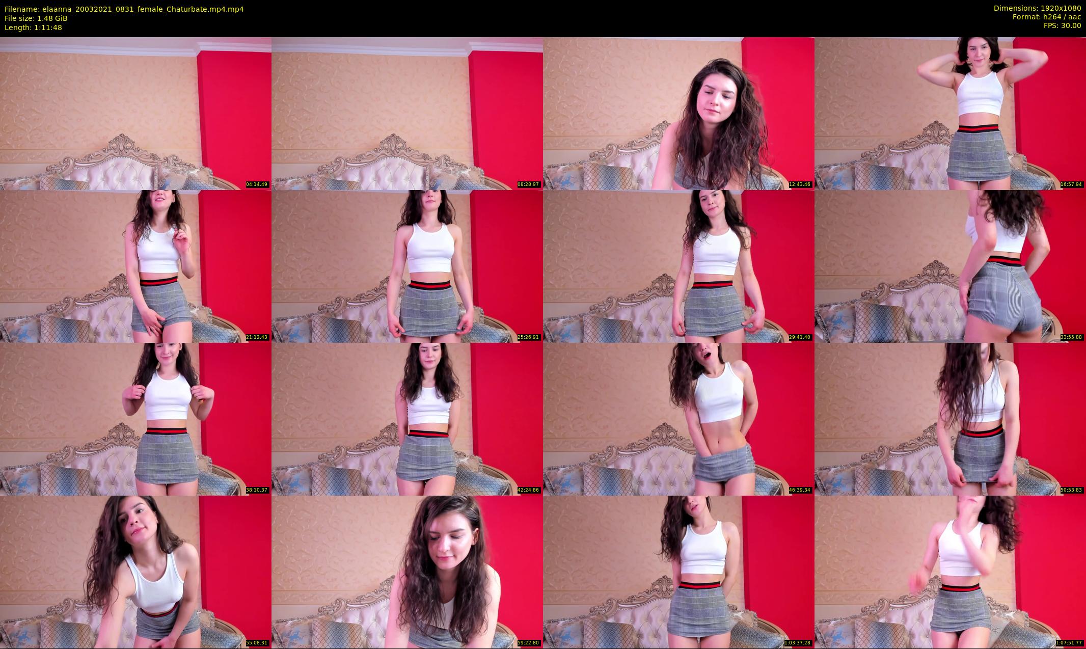 elaanna — 72 minute Chaturbate female cam show recording, 1080p, Mar 20, 2021