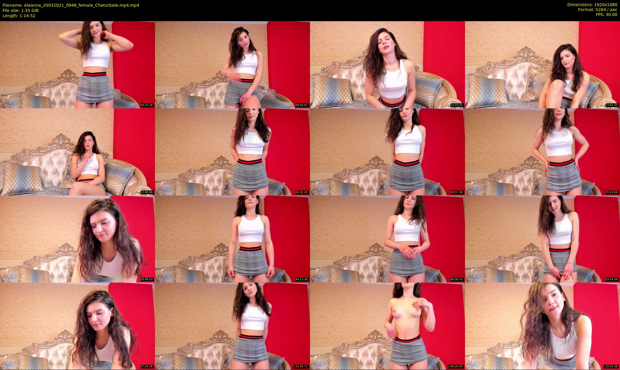 elaanna — 75 minute Chaturbate female cam show recording, 1080p, Mar 20, 2021