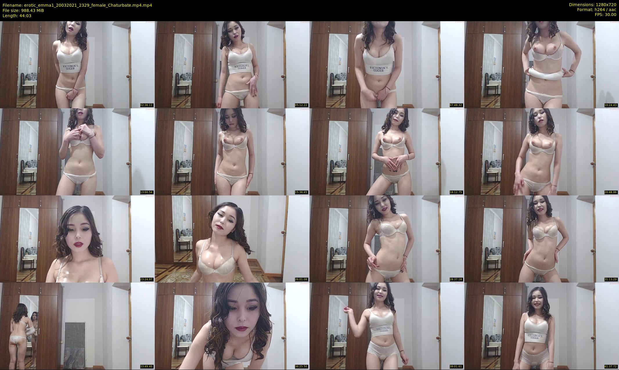erotic_emma1 — 45 minute Chaturbate female cam show recording, 720p, Mar 20, 2021