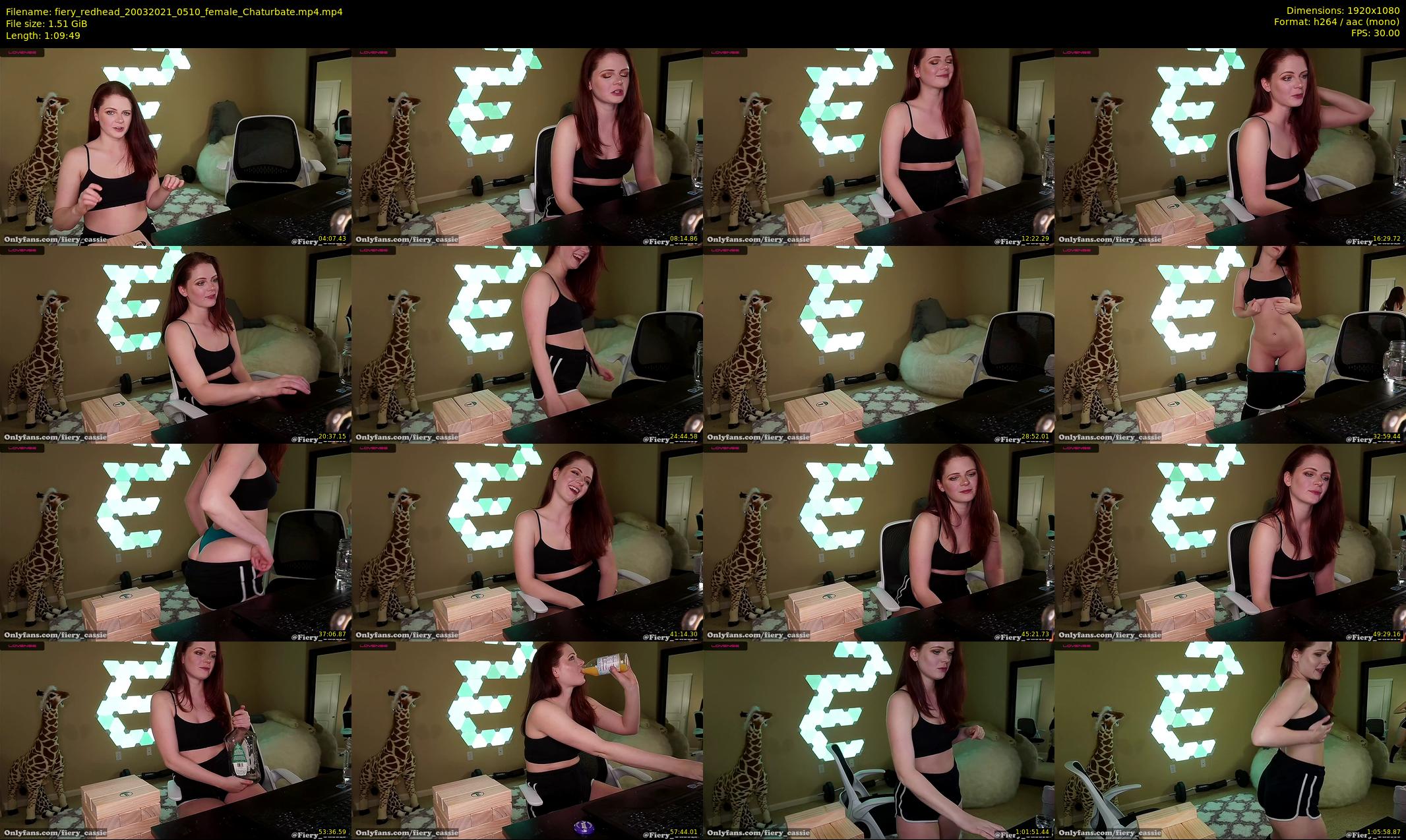 fiery_redhead — 70 minute Chaturbate female cam show recording, 1080p, Mar 20, 2021