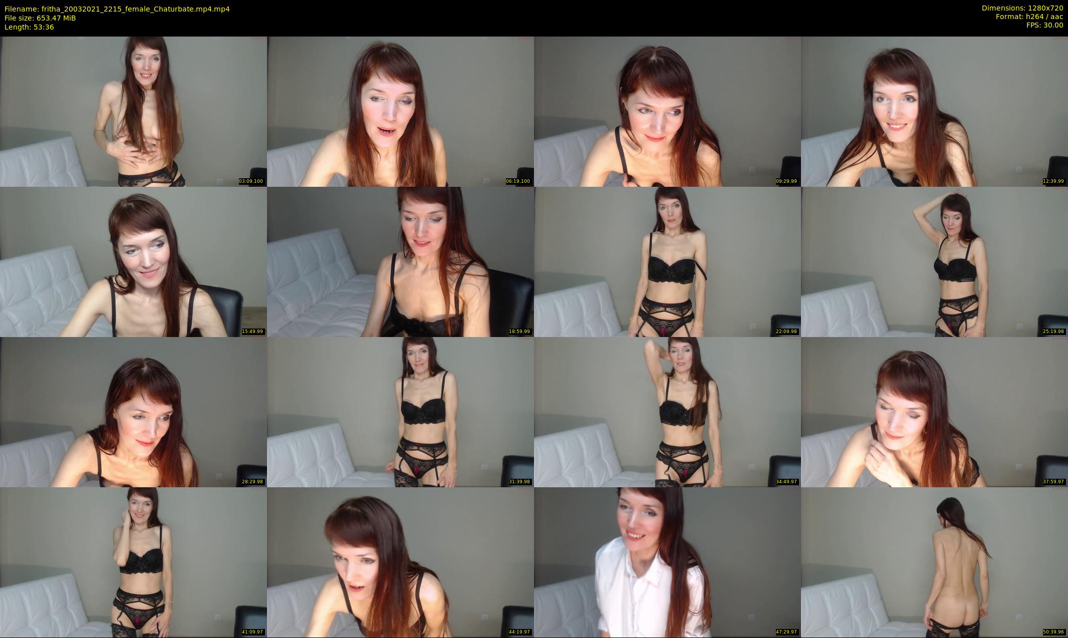 fritha — 54 minute Chaturbate female cam show recording, 720p, Mar 20, 2021