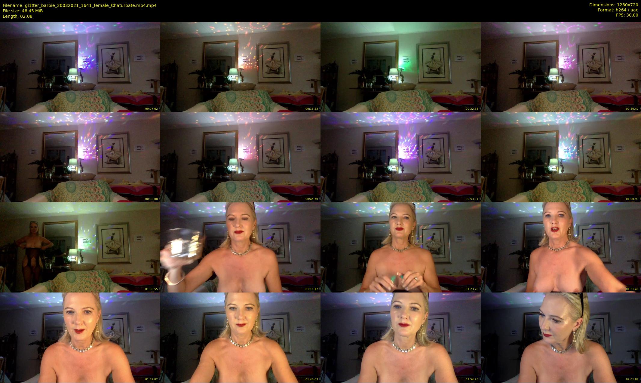 gl1tter_barbie — 3 minute Chaturbate female cam show recording, 720p, Mar 20, 2021