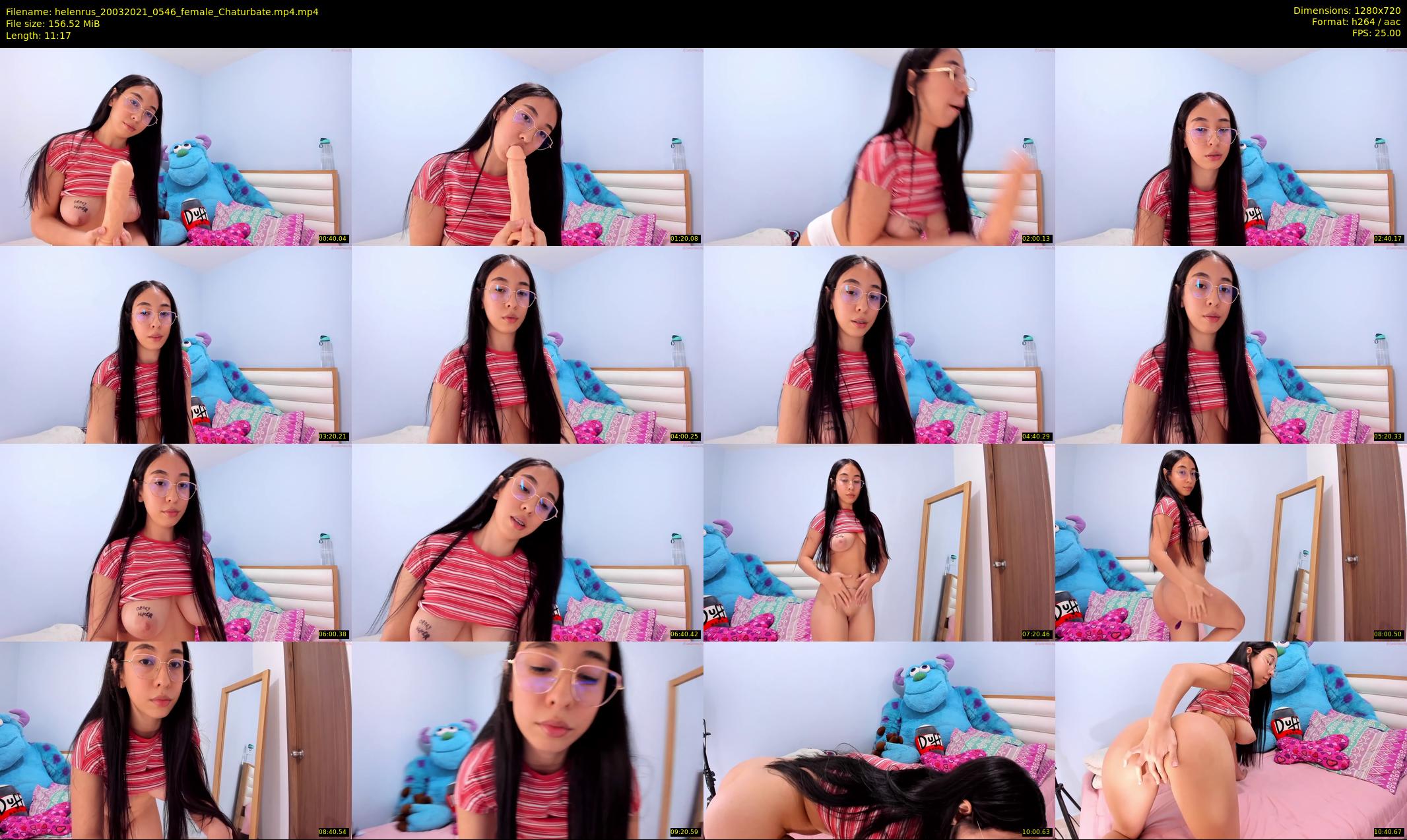 helenrus — 12 minute Chaturbate female cam show recording, 720p, Mar 20, 2021