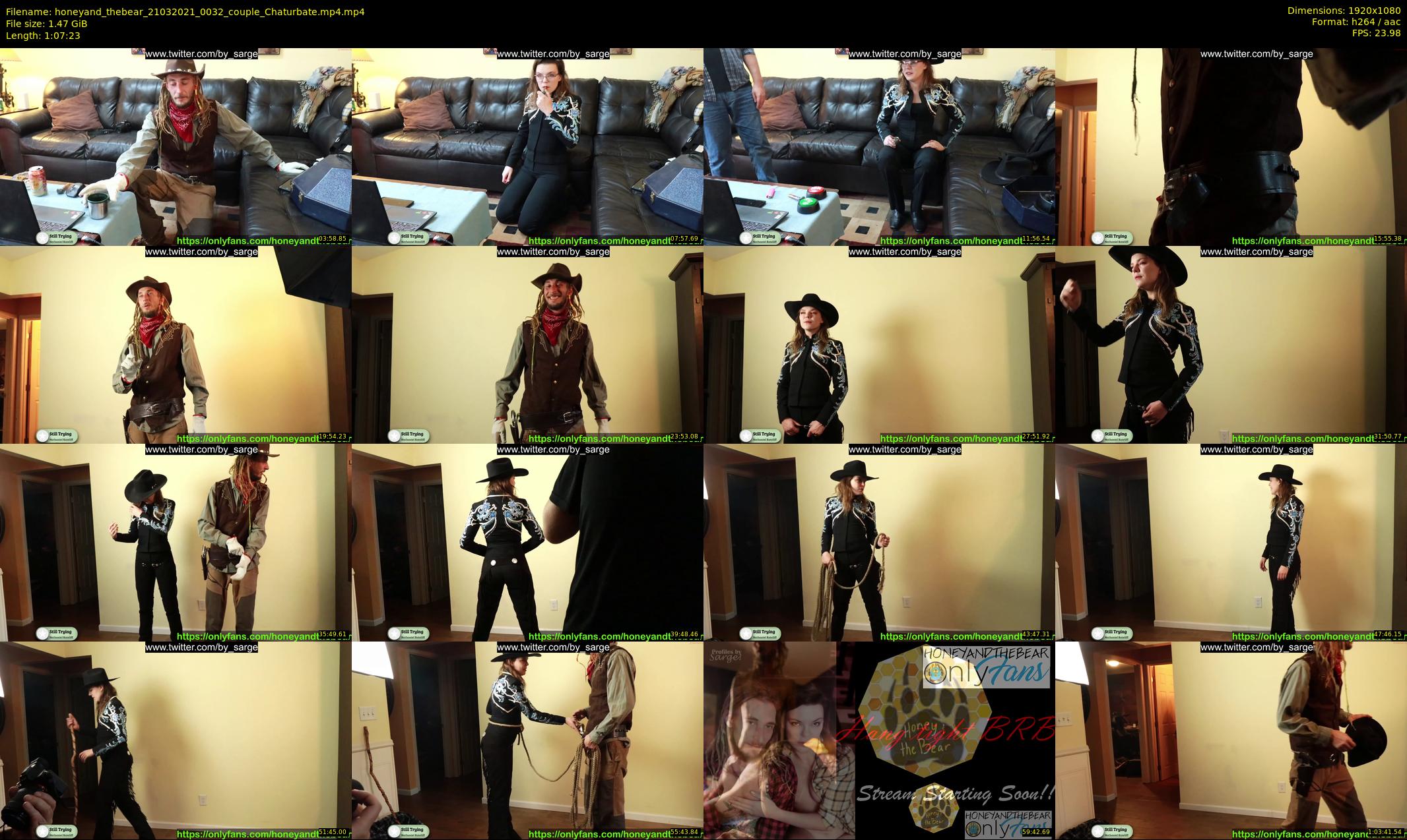 honeyand_thebear — 68 minute Chaturbate couple cam show recording, 1080p, Mar 21, 2021