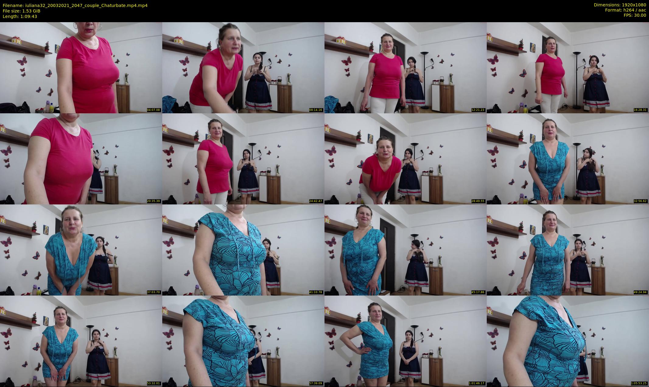 iuliana32 — 70 minute Chaturbate couple cam show recording, 1080p, Mar 20, 2021