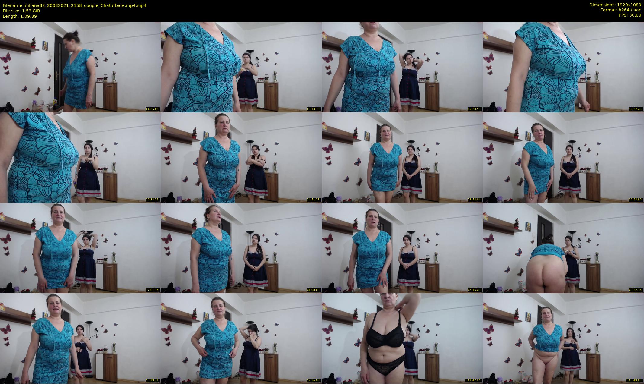 iuliana32 — 70 minute Chaturbate couple cam show recording, 1080p, Mar 20, 2021