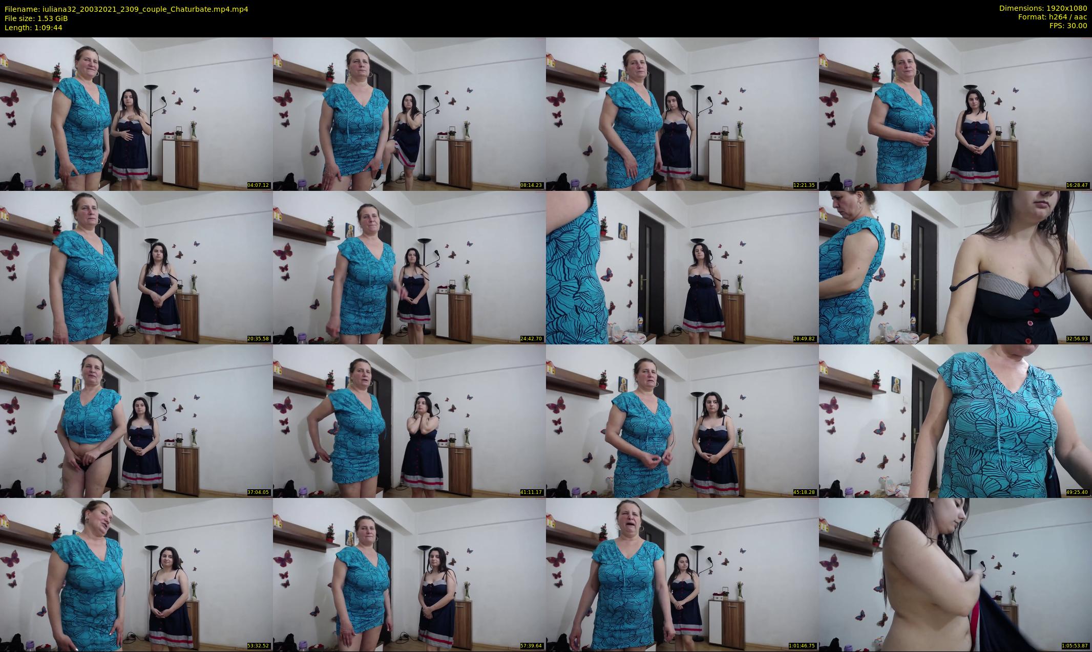 iuliana32 — 70 minute Chaturbate couple cam show recording, 1080p, Mar 20, 2021