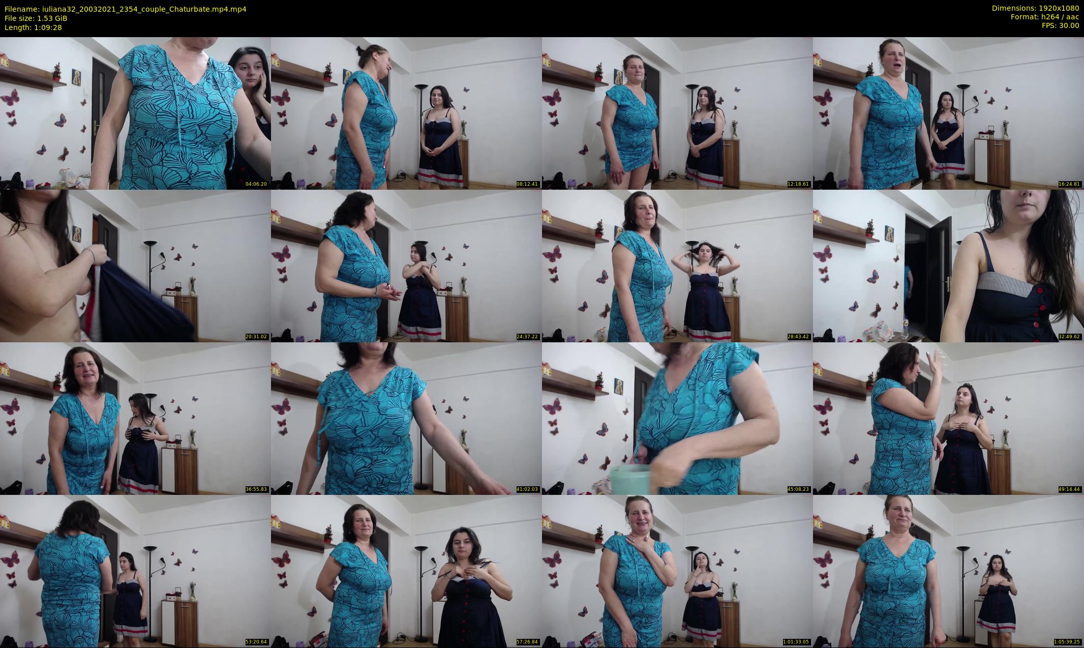 iuliana32 — 70 minute Chaturbate couple cam show recording, 1080p, Mar 20, 2021