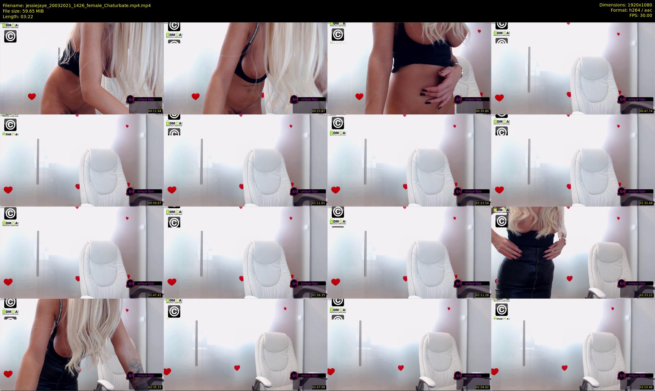 jessiejaye — 4 minute Chaturbate female cam show recording, 1080p, Mar 20, 2021