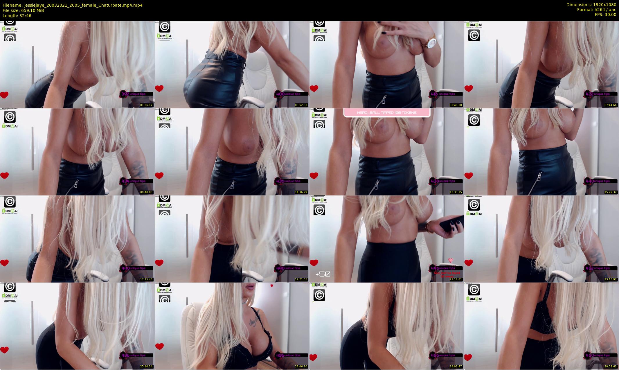 jessiejaye — 33 minute Chaturbate female cam show recording, 1080p, Mar 20, 2021