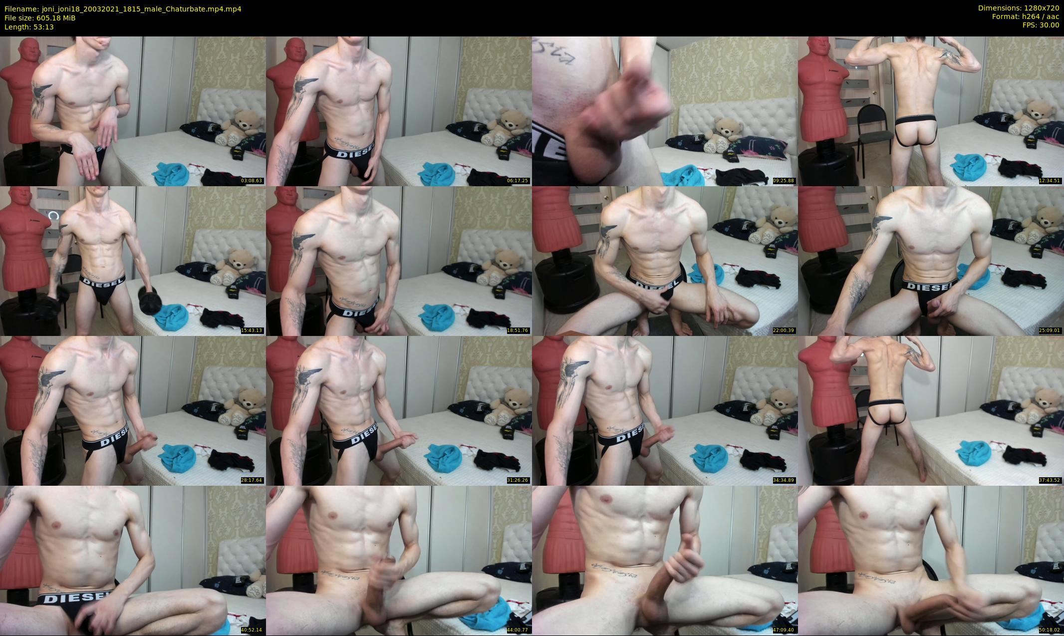 joni_joni18 — 54 minute Chaturbate male cam show recording, 720p, Mar 20, 2021