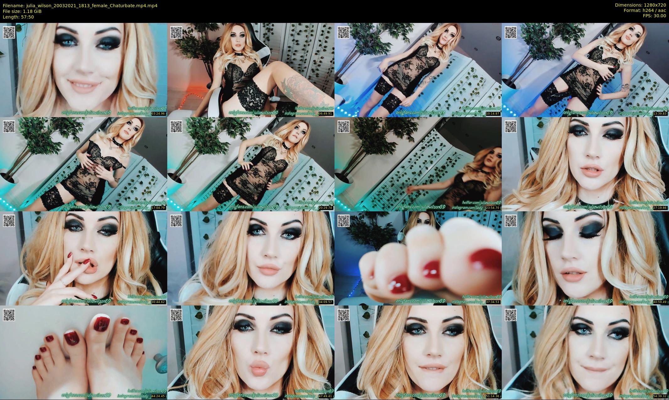 julia_wilson — 58 minute Chaturbate female cam show recording, 720p, Mar 20, 2021