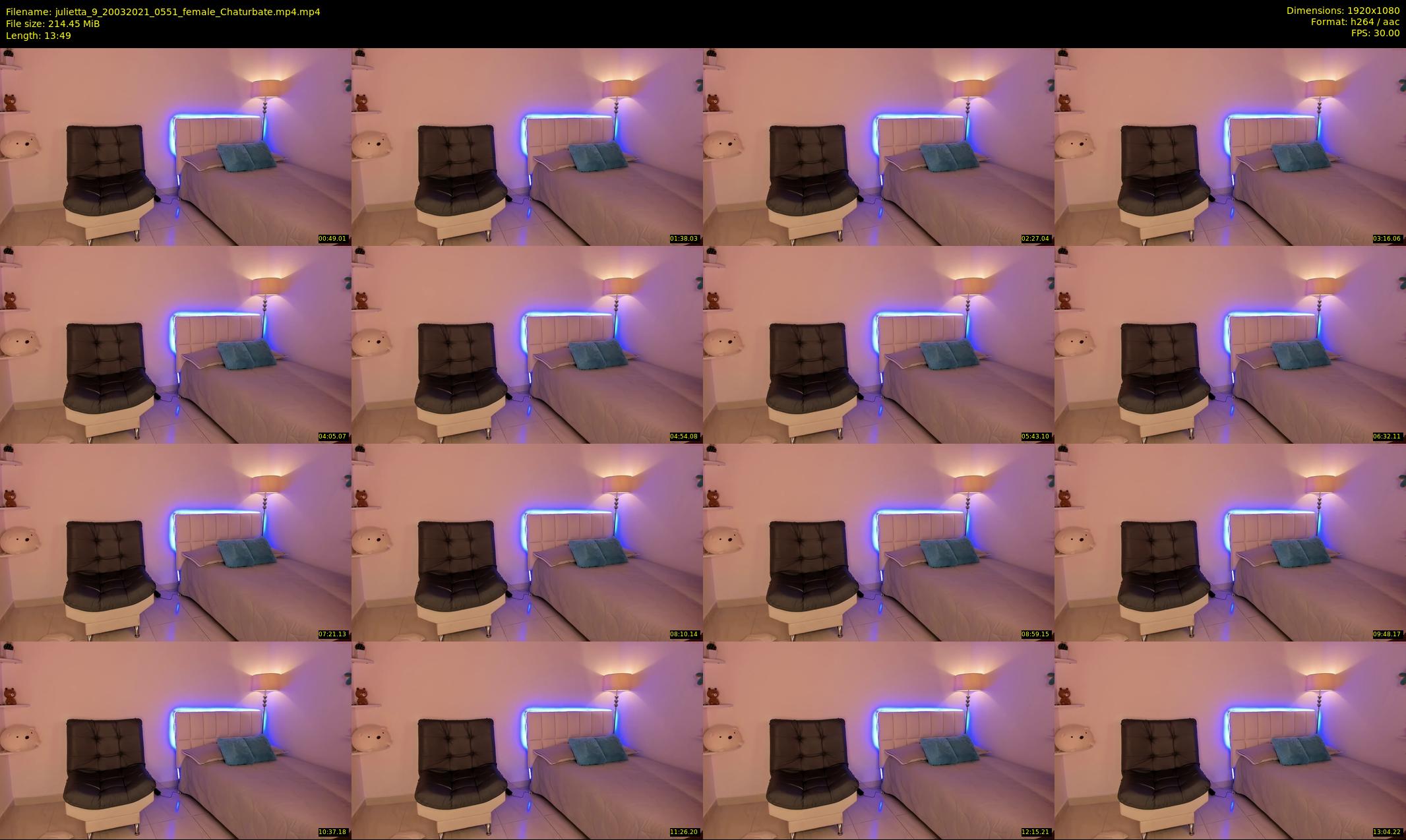 julietta_9 — 14 minute Chaturbate female cam show recording, 1080p, Mar 20, 2021