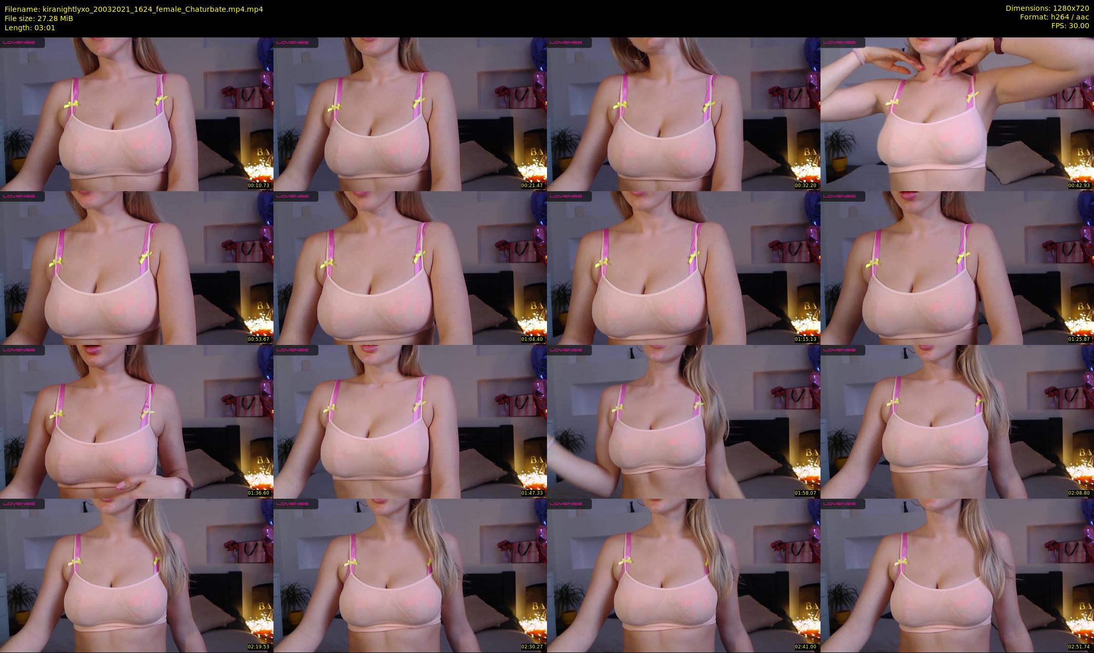 kiranightlyxo — 4 minute Chaturbate female cam show recording, 720p, Mar 20, 2021