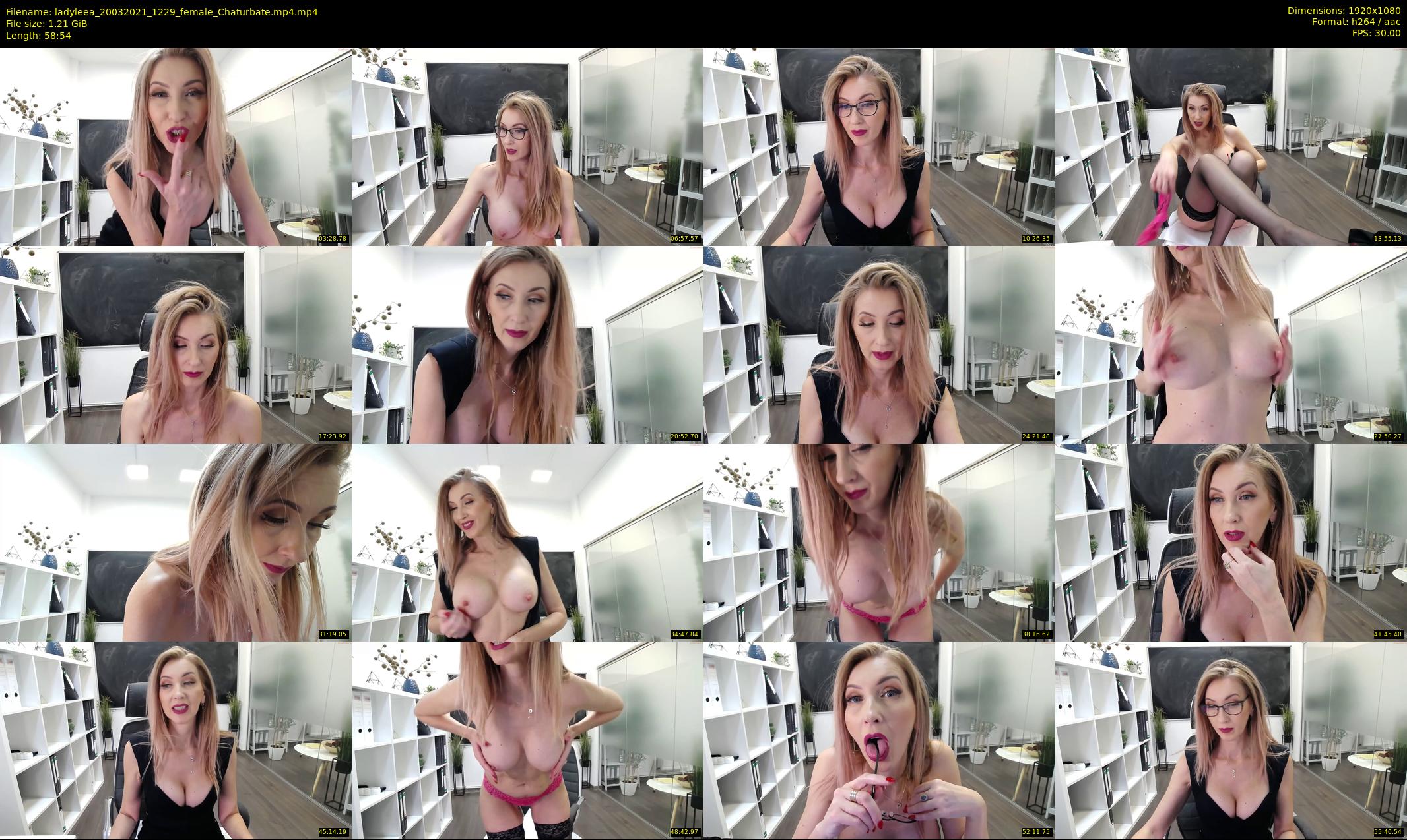 ladyleea — 59 minute Chaturbate female cam show recording, 1080p, Mar 20, 2021
