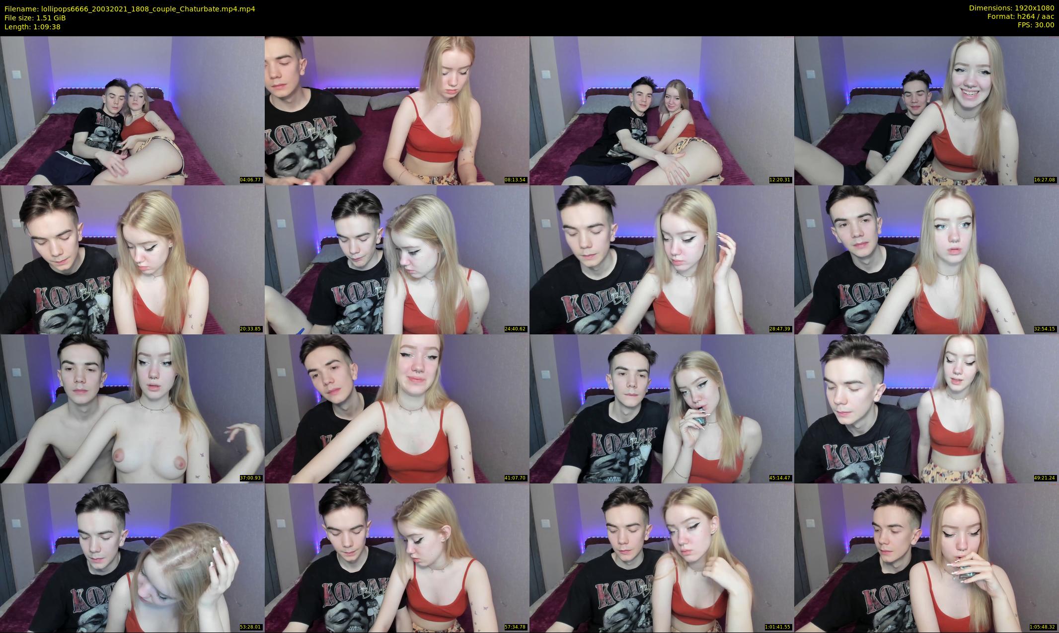 lollipops6666 — 70 minute Chaturbate couple cam show recording, 1080p, Mar 20, 2021