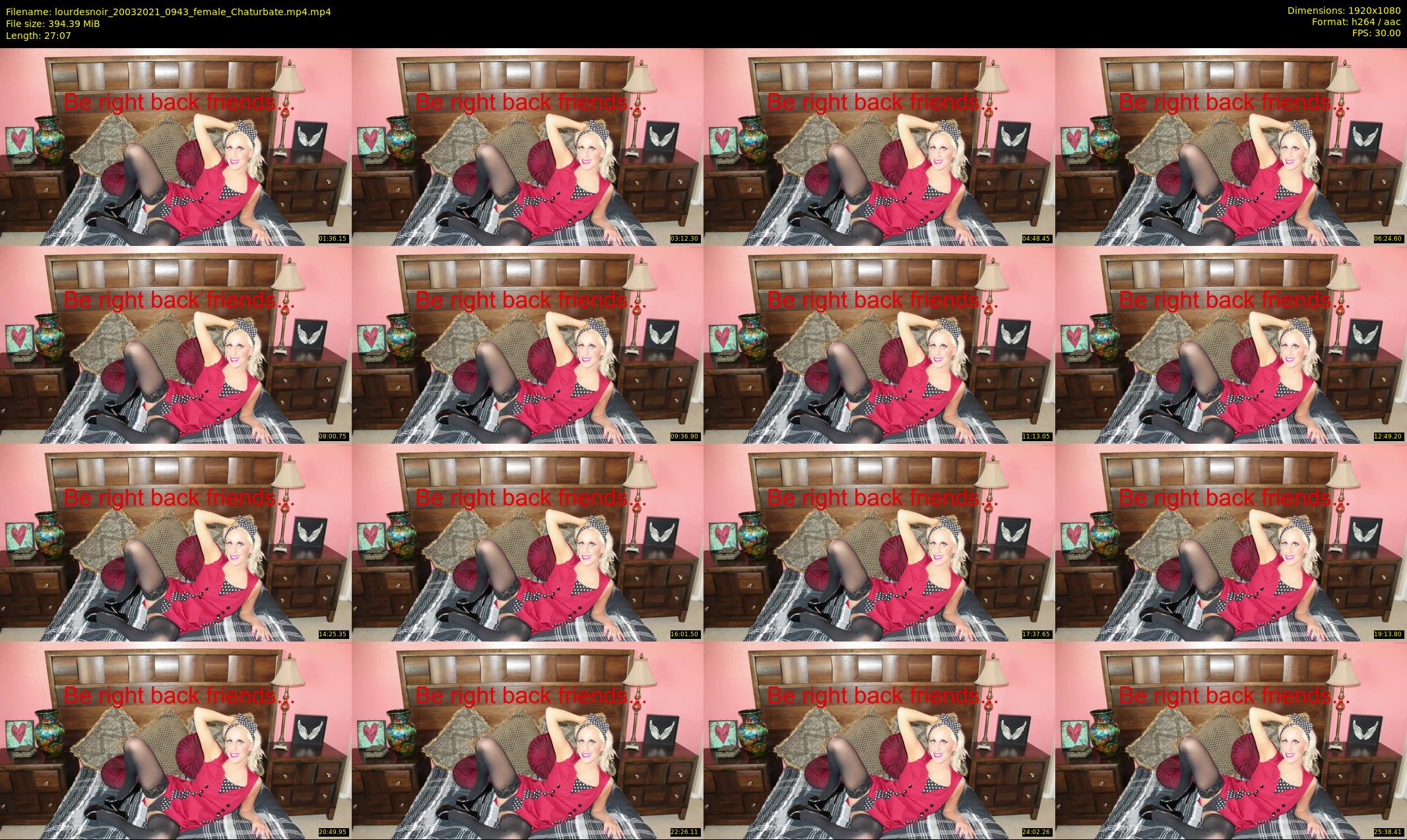 lourdesnoir — 28 minute Chaturbate female cam show recording, 1080p, Mar 20, 2021