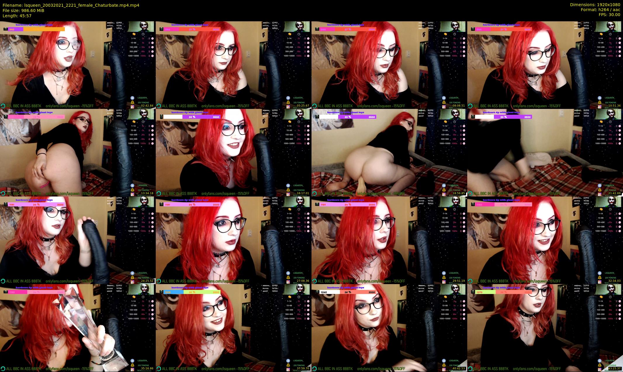 lsqueen — 46 minute Chaturbate female cam show recording, 1080p, Mar 20, 2021