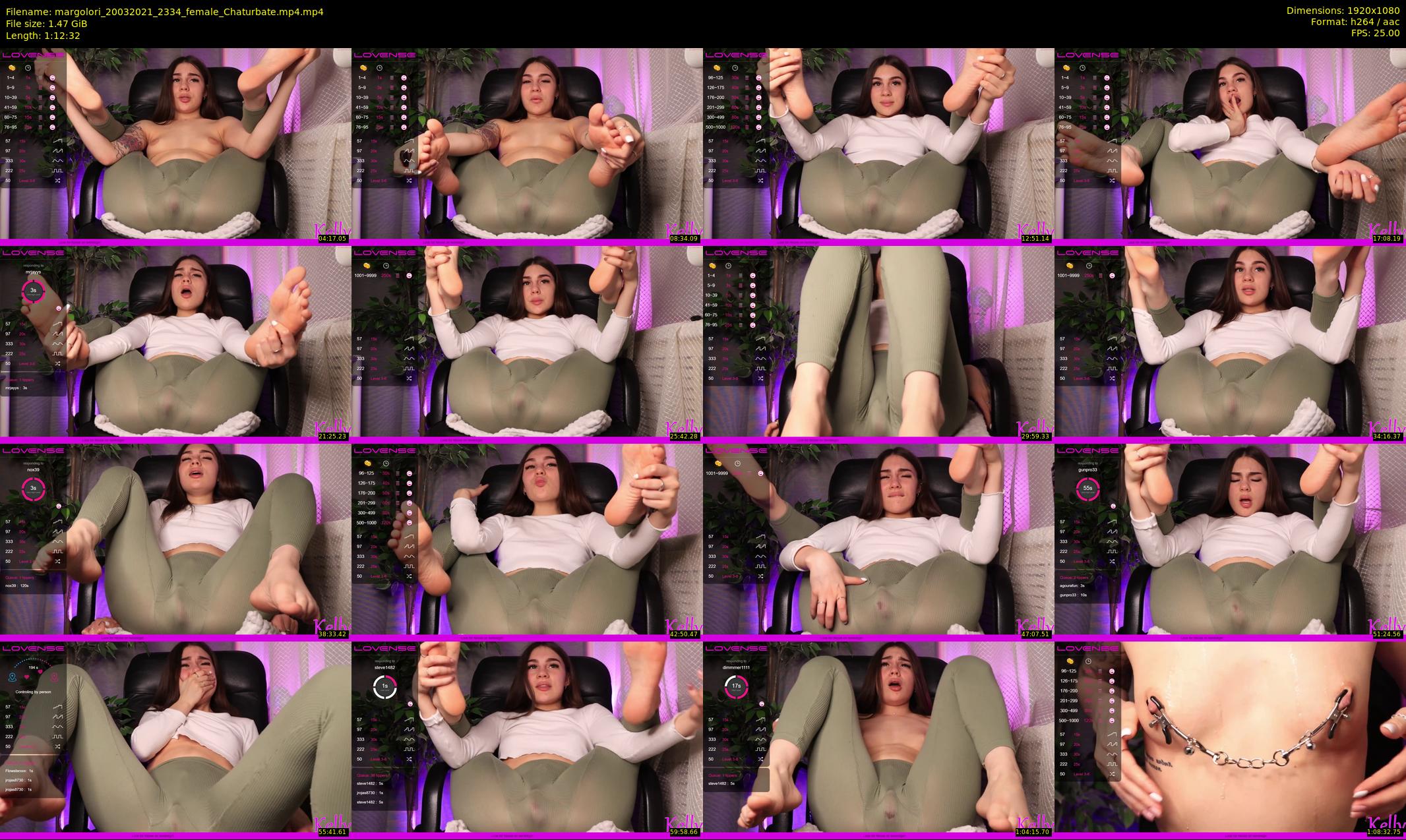 margolori — 73 minute Chaturbate couple cam show recording, 1080p, Mar 20, 2021