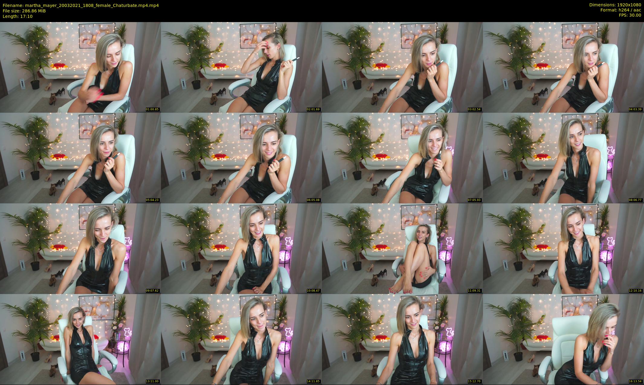 martha_mayer — 18 minute Chaturbate female cam show recording, 1080p, Mar 20, 2021
