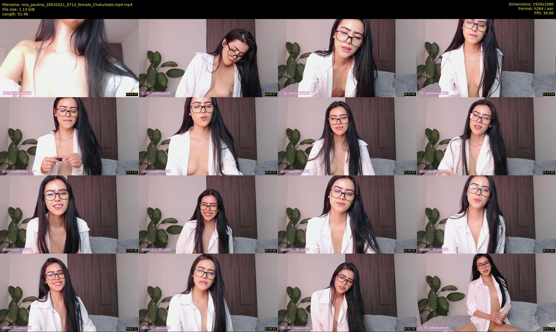 mia_paulina — 52 minute Chaturbate female cam show recording, 1080p, Mar 20, 2021
