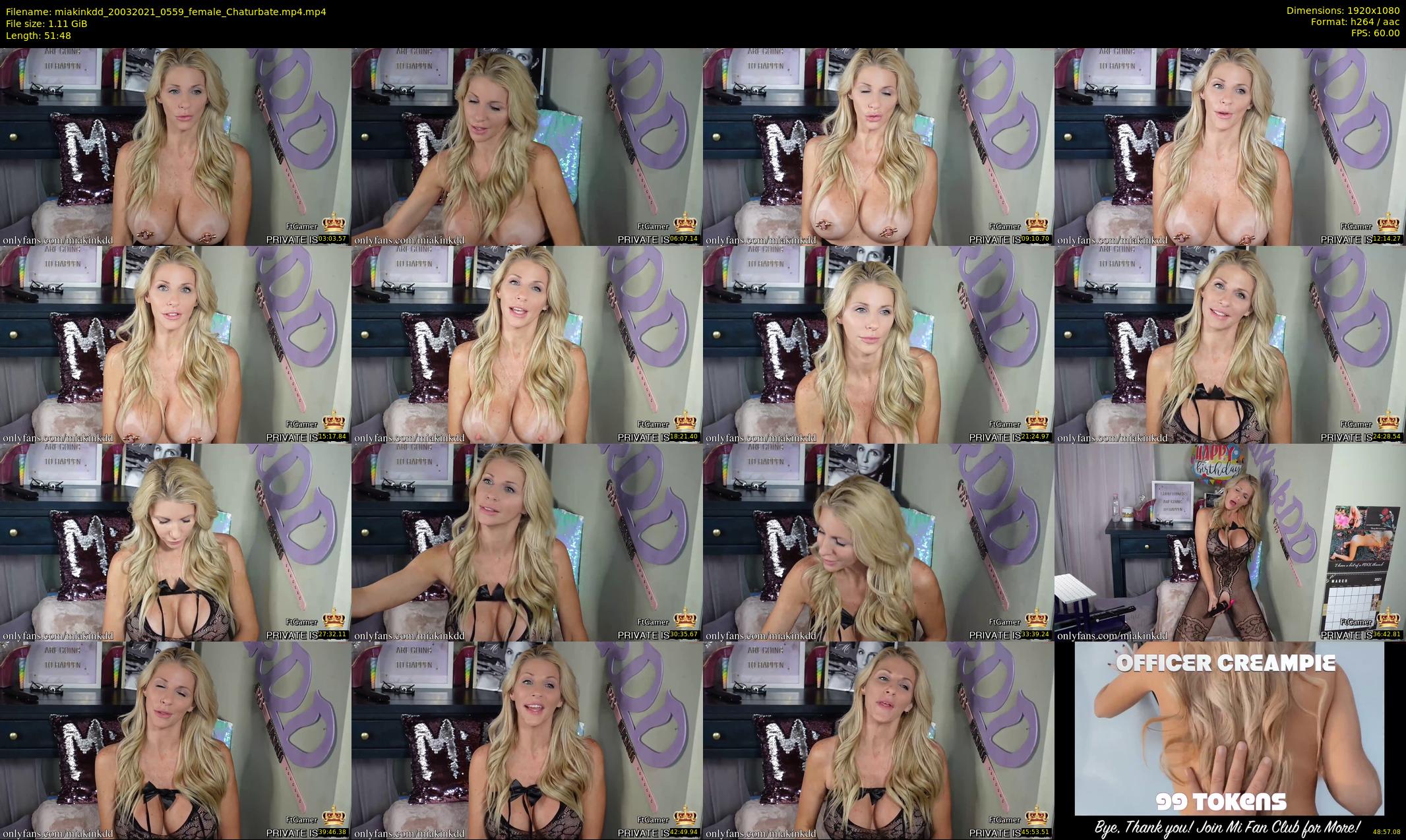 miakinkdd — 52 minute Chaturbate female cam show recording, 1080p, Mar 20, 2021