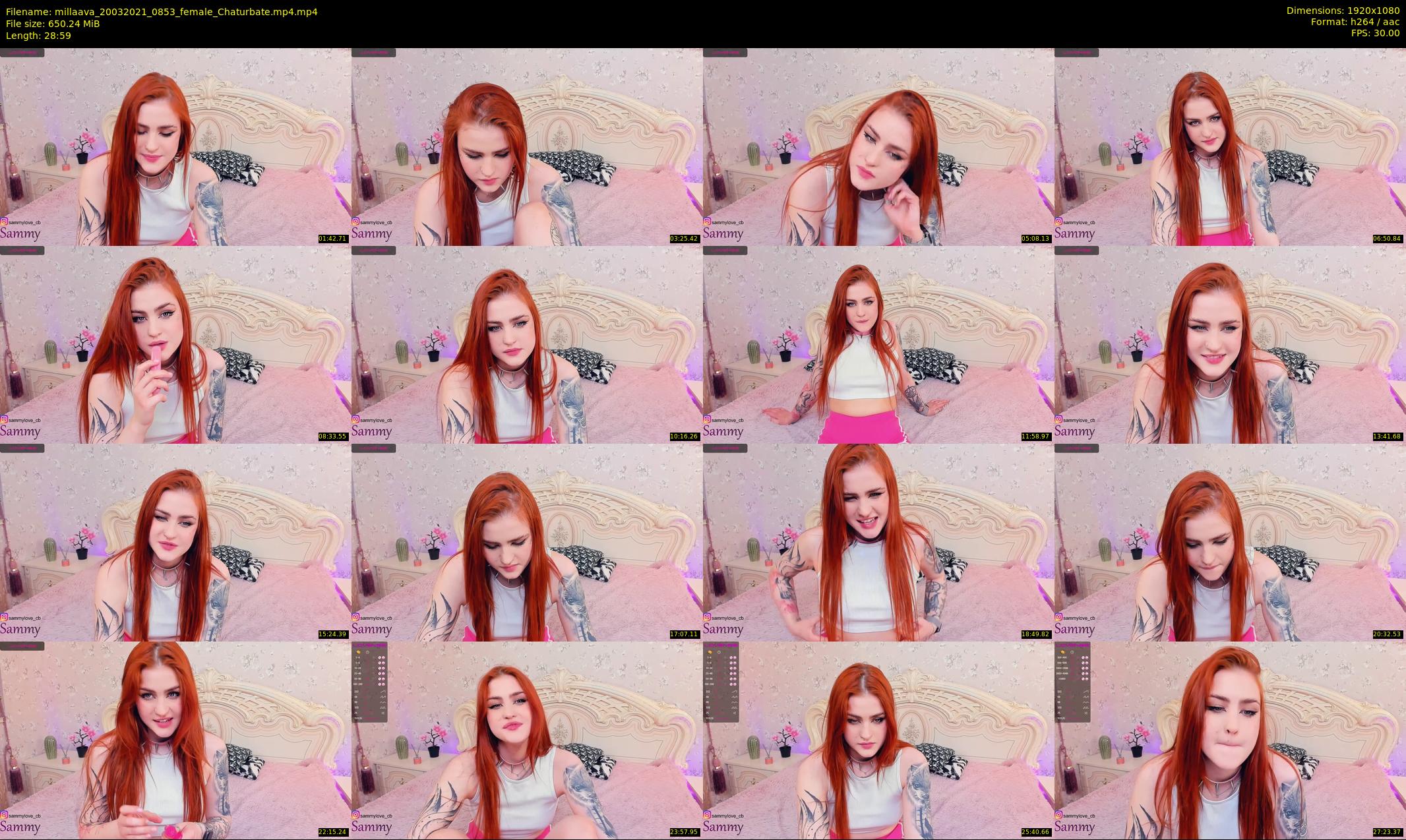 millaava — 29 minute Chaturbate female cam show recording, 1080p, Mar 20, 2021