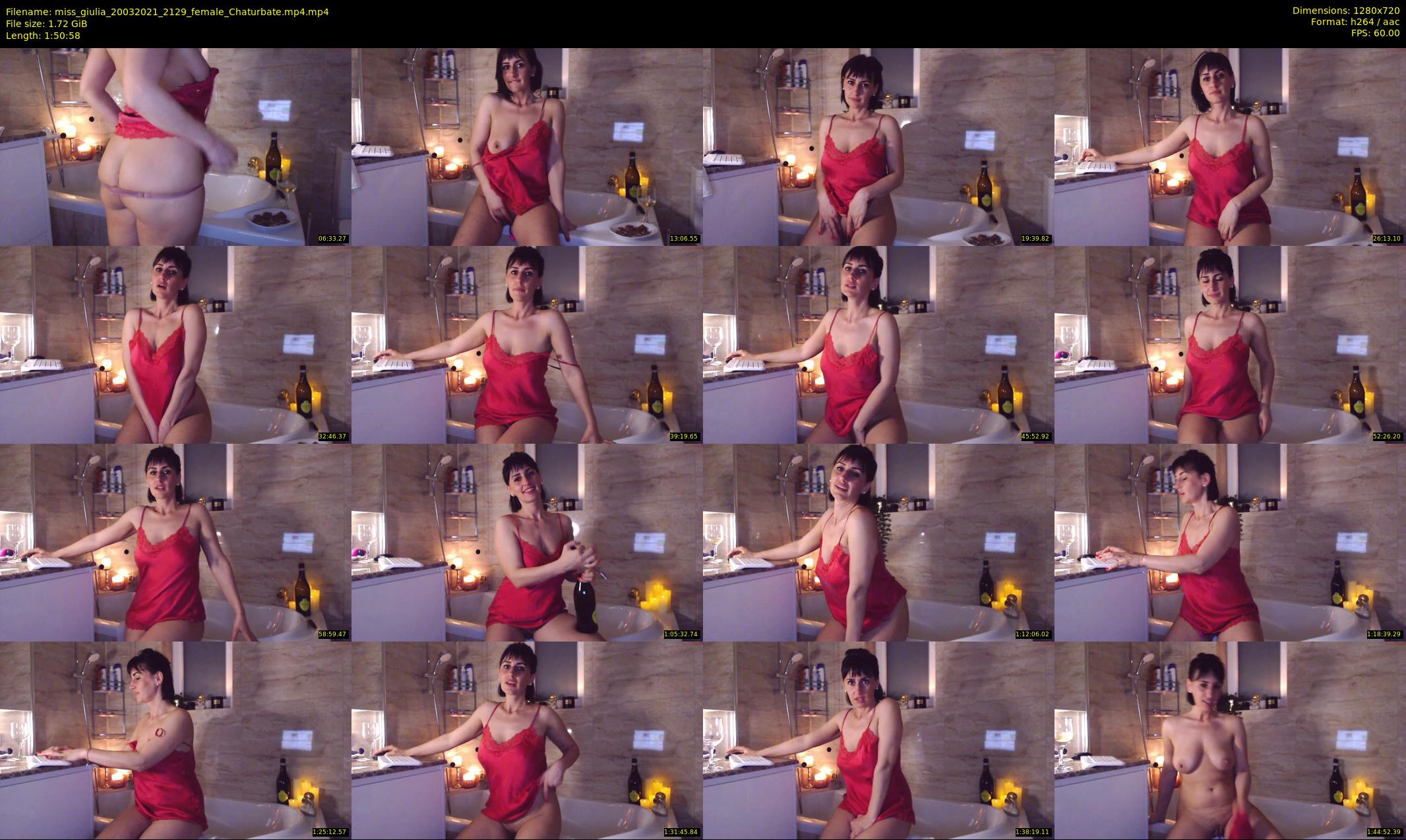miss_giulia — 111 minute Chaturbate female cam show recording, 720p, Mar 20, 2021