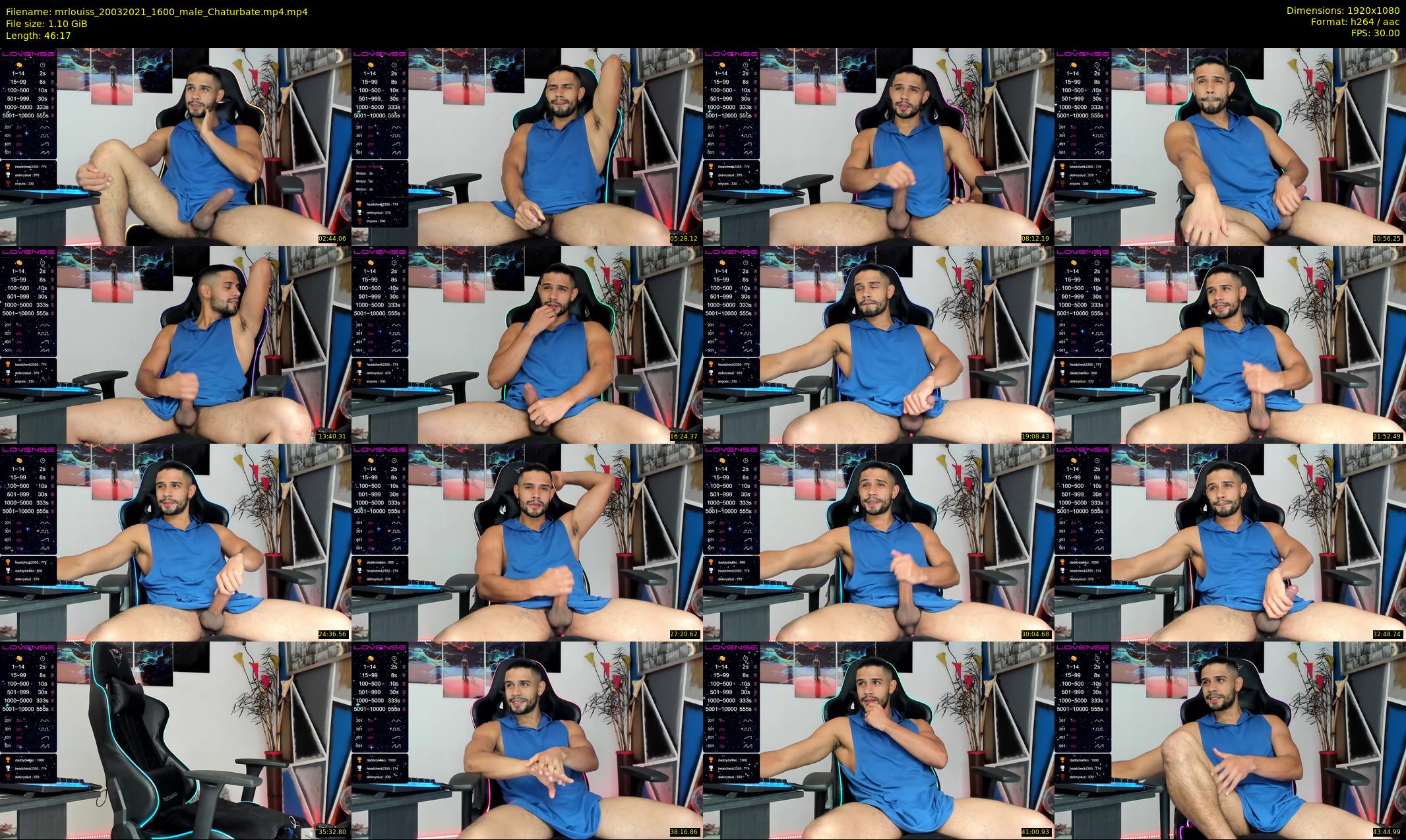 mrlouiss — 47 minute Chaturbate male cam show recording, 1080p, Mar 20, 2021