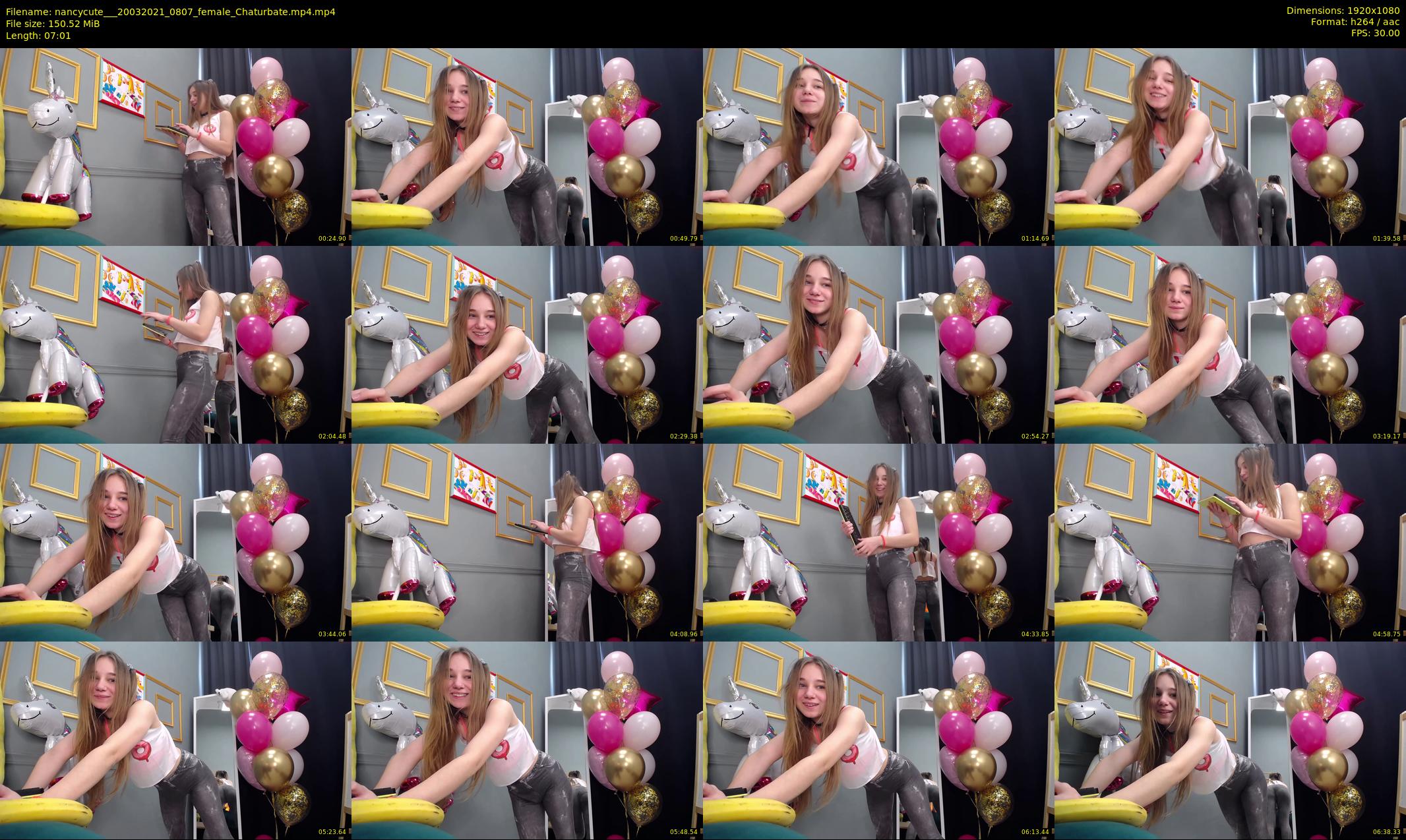 nancycute__ — 8 minute Chaturbate female cam show recording, 1080p, Mar 20, 2021