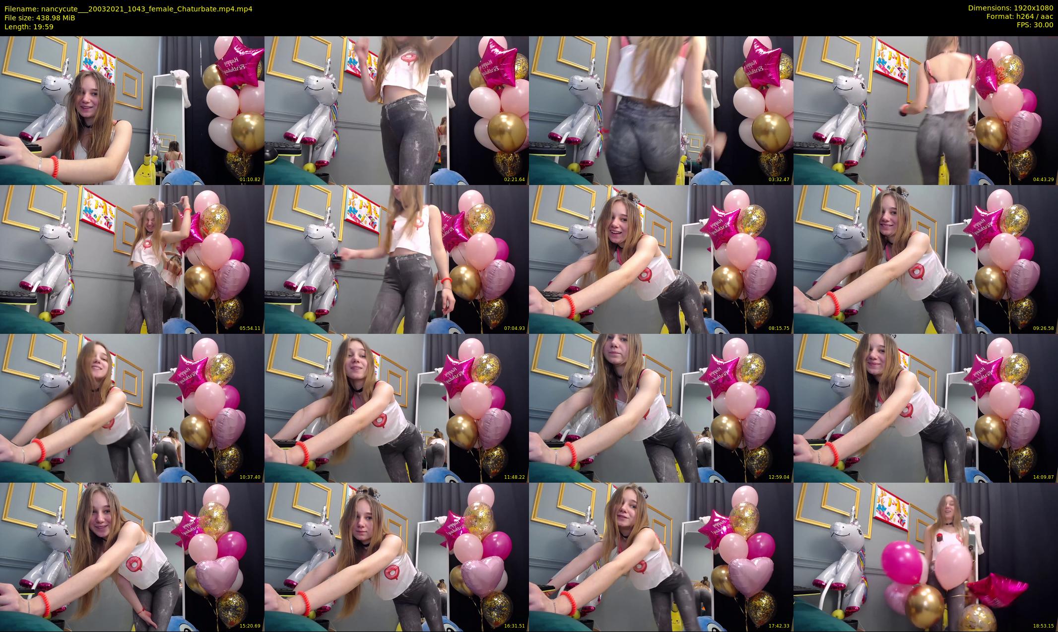 nancycute__ — 20 minute Chaturbate female cam show recording, 1080p, Mar 20, 2021