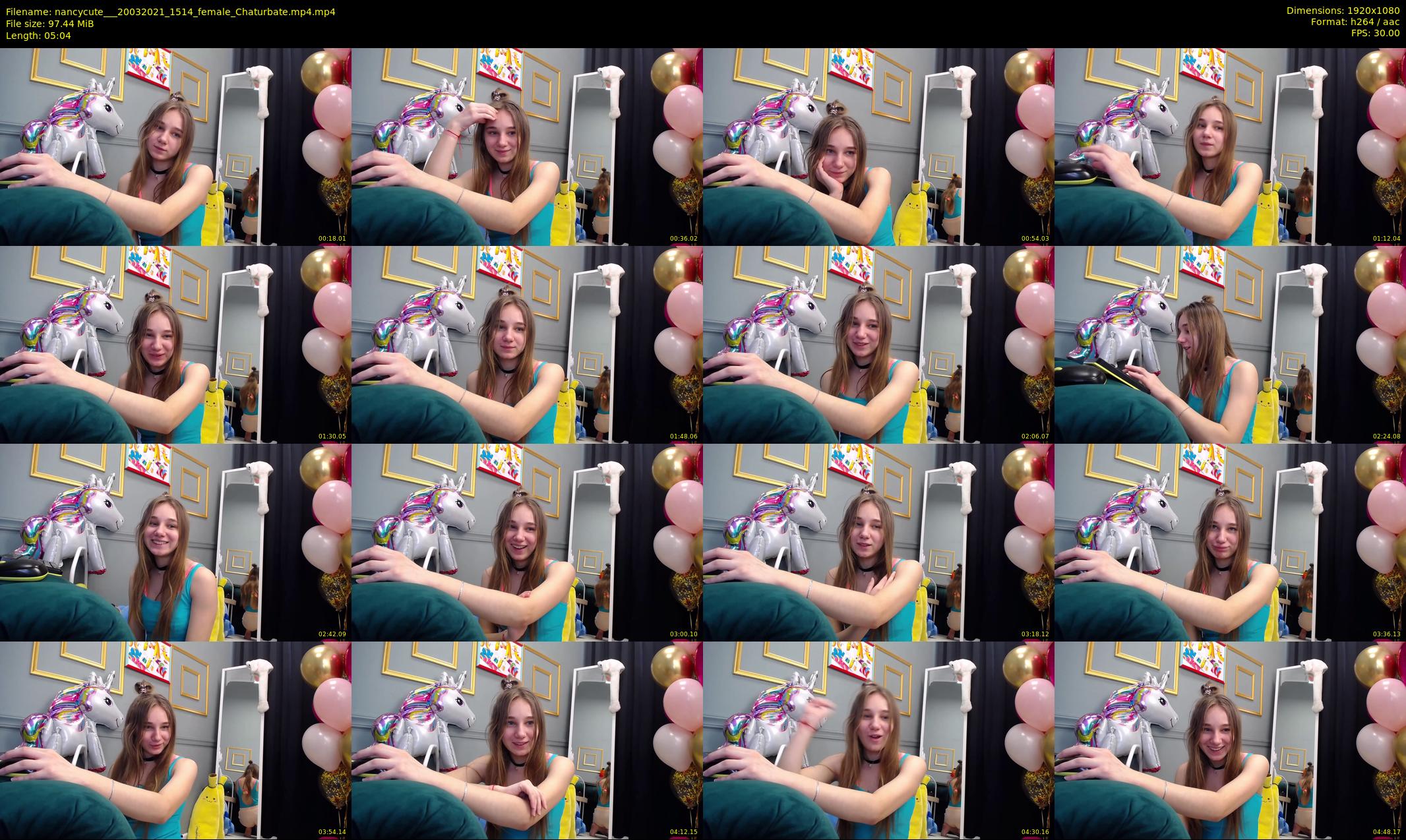 nancycute__ — 6 minute Chaturbate female cam show recording, 1080p, Mar 20, 2021