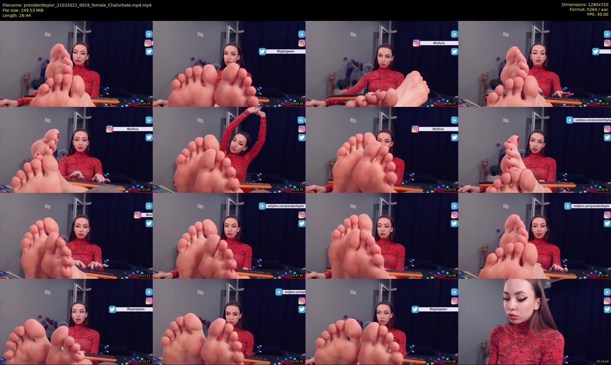 presidenttaylor — 27 minute Chaturbate female cam show recording, 720p, Mar 21, 2021