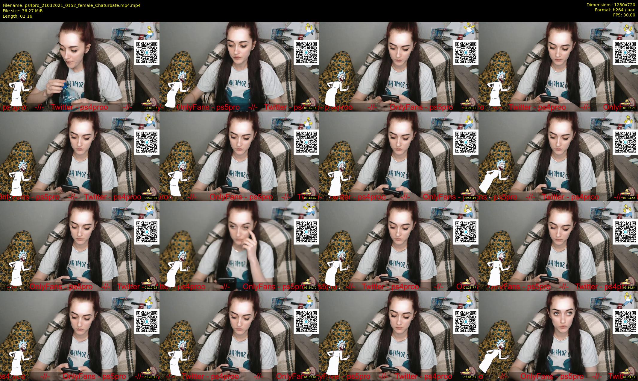 ps4pro — 3 minute Chaturbate female cam show recording, 720p, Mar 21, 2021