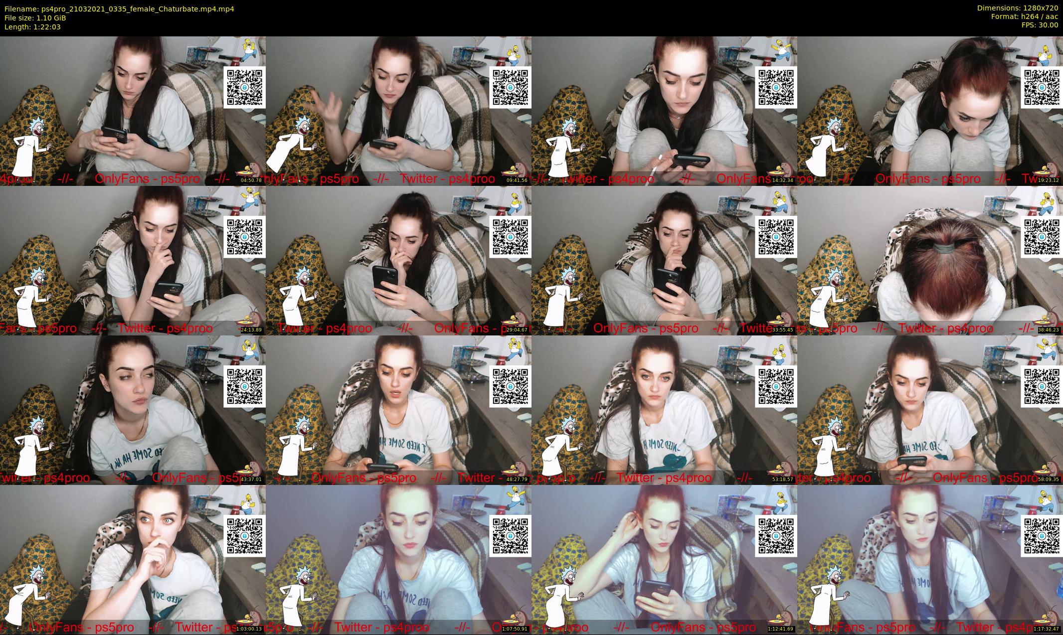 ps4pro — 83 minute Chaturbate female cam show recording, 720p, Mar 21, 2021