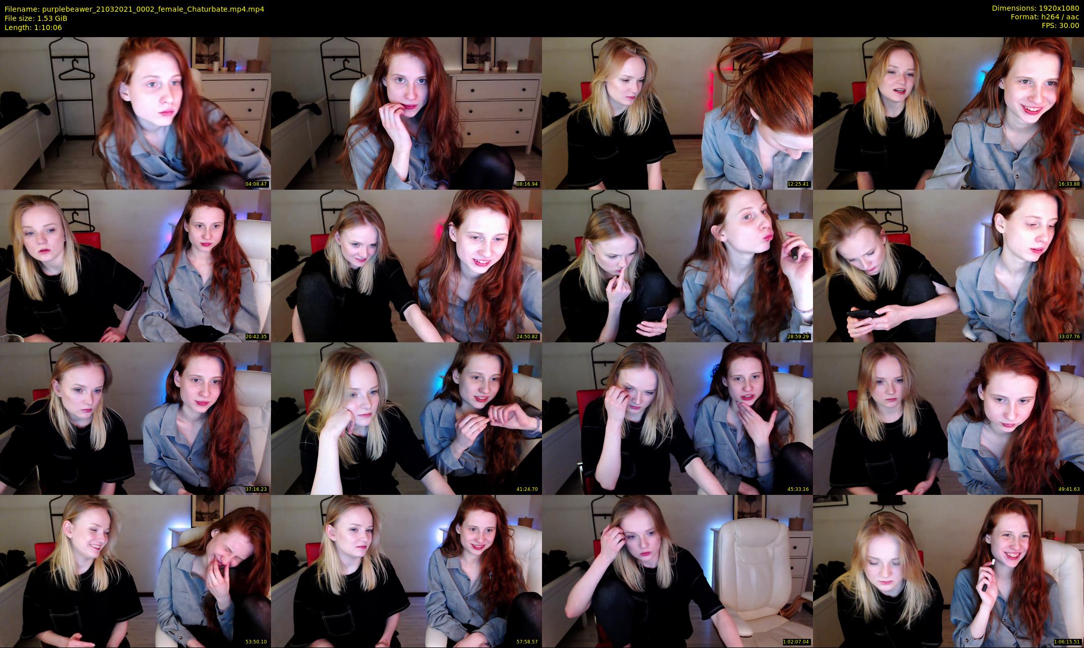 purplebeawer — 71 minute Chaturbate female cam show recording, 1080p, Mar 21, 2021