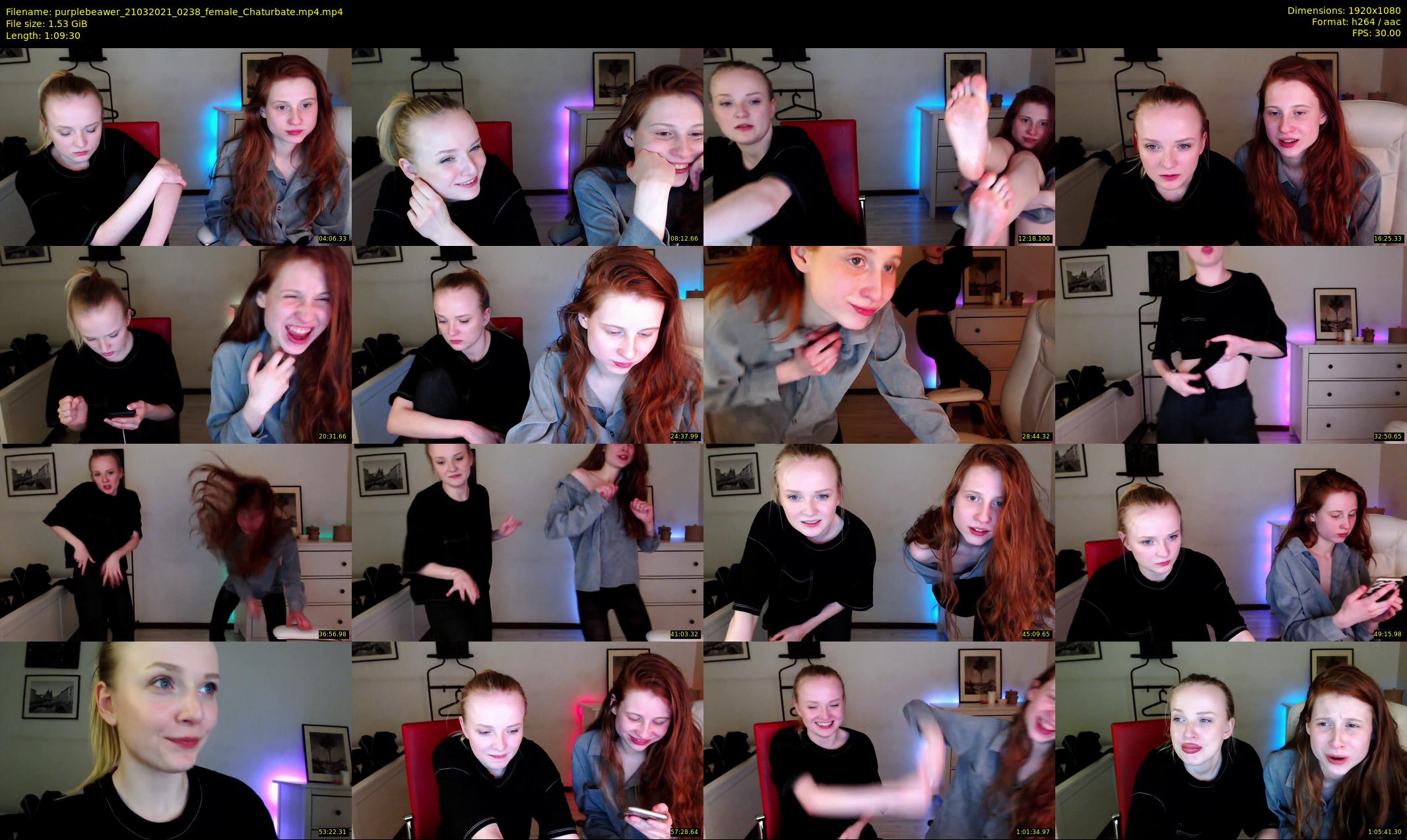 purplebeawer — 70 minute Chaturbate female cam show recording, 1080p, Mar 21, 2021