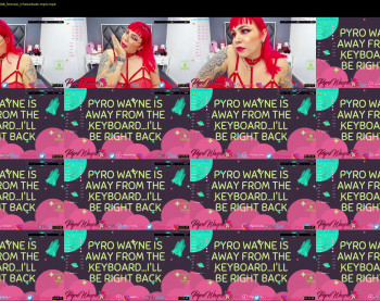 pyrowayne — 21 minute Chaturbate female cam show recording, 720p, Mar 20, 2021