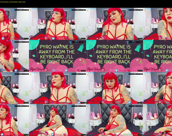 pyrowayne — 59 minute Chaturbate female cam show recording, 720p, Mar 21, 2021