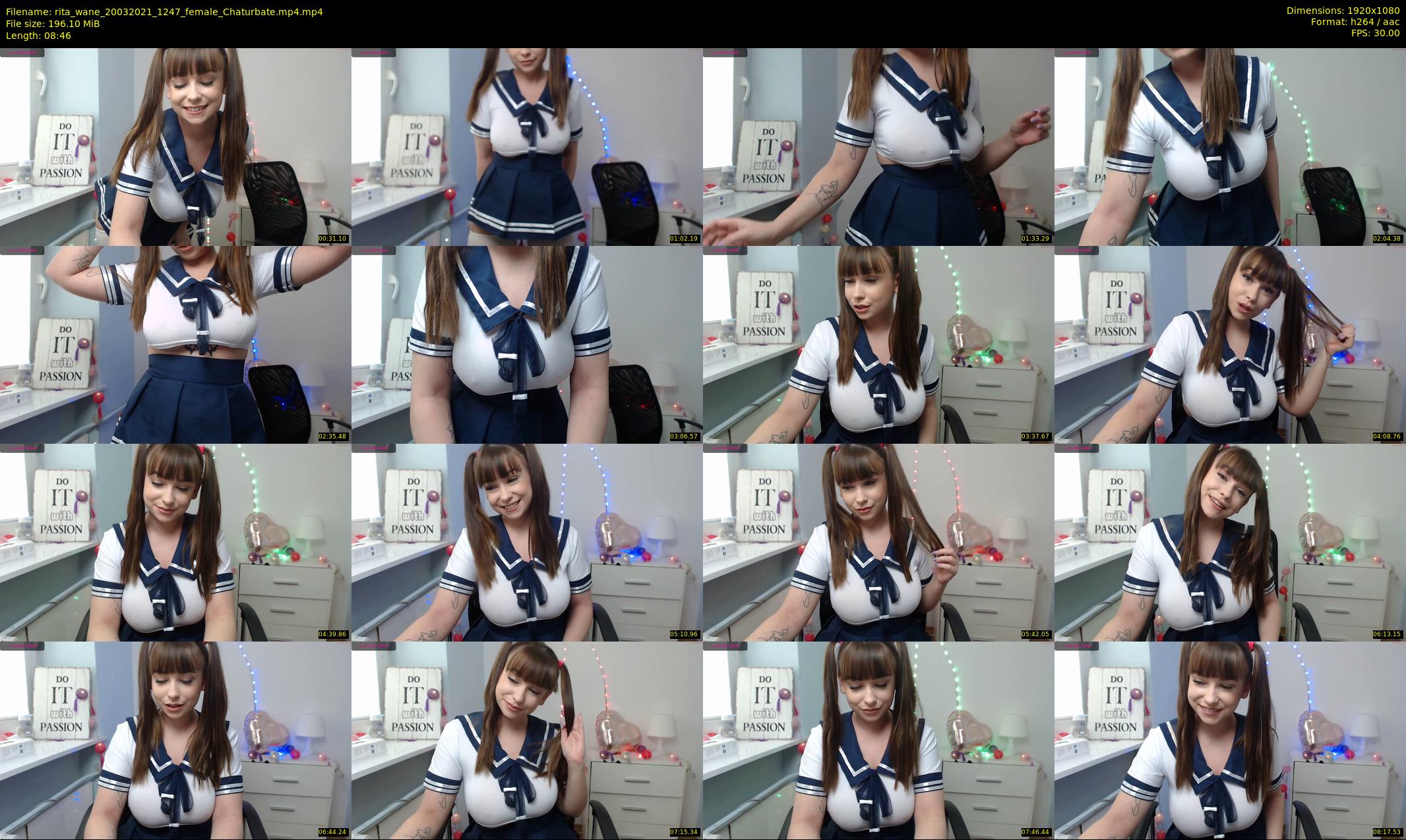 rita_wane — 9 minute Chaturbate female cam show recording, 1080p, Mar 20, 2021