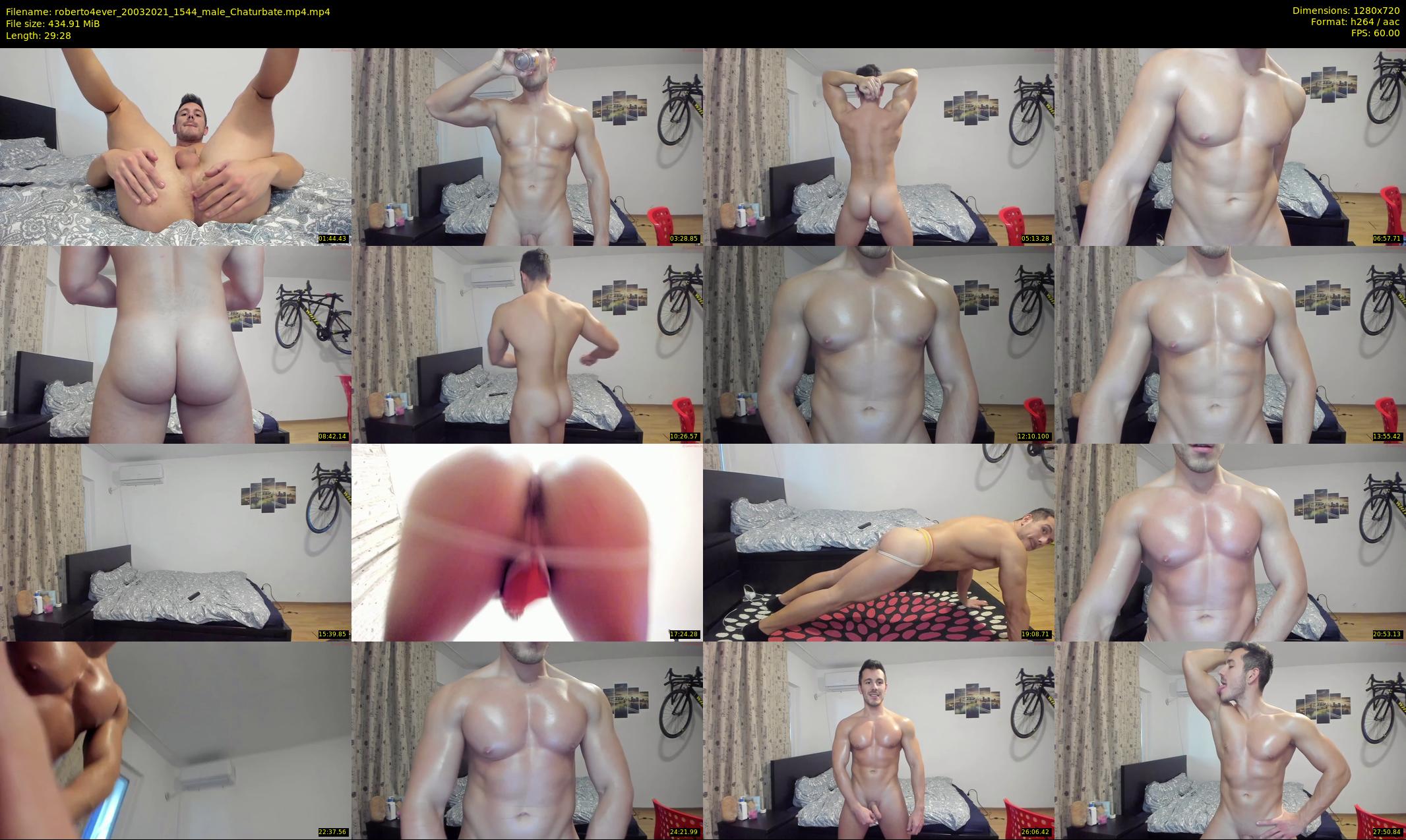 roberto4ever — 30 minute Chaturbate male cam show recording, 720p, Mar 20, 2021