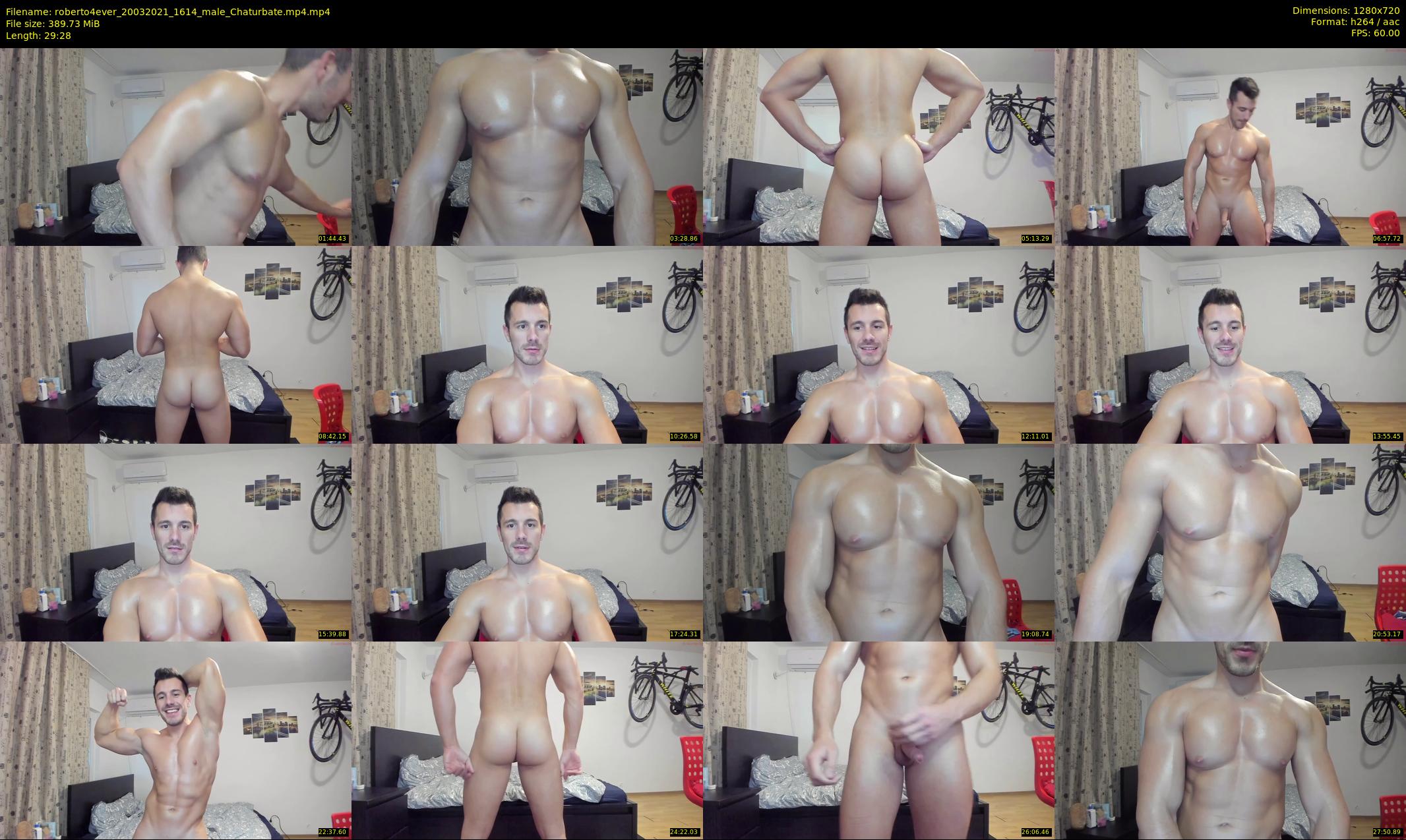 roberto4ever — 30 minute Chaturbate male cam show recording, 720p, Mar 20, 2021