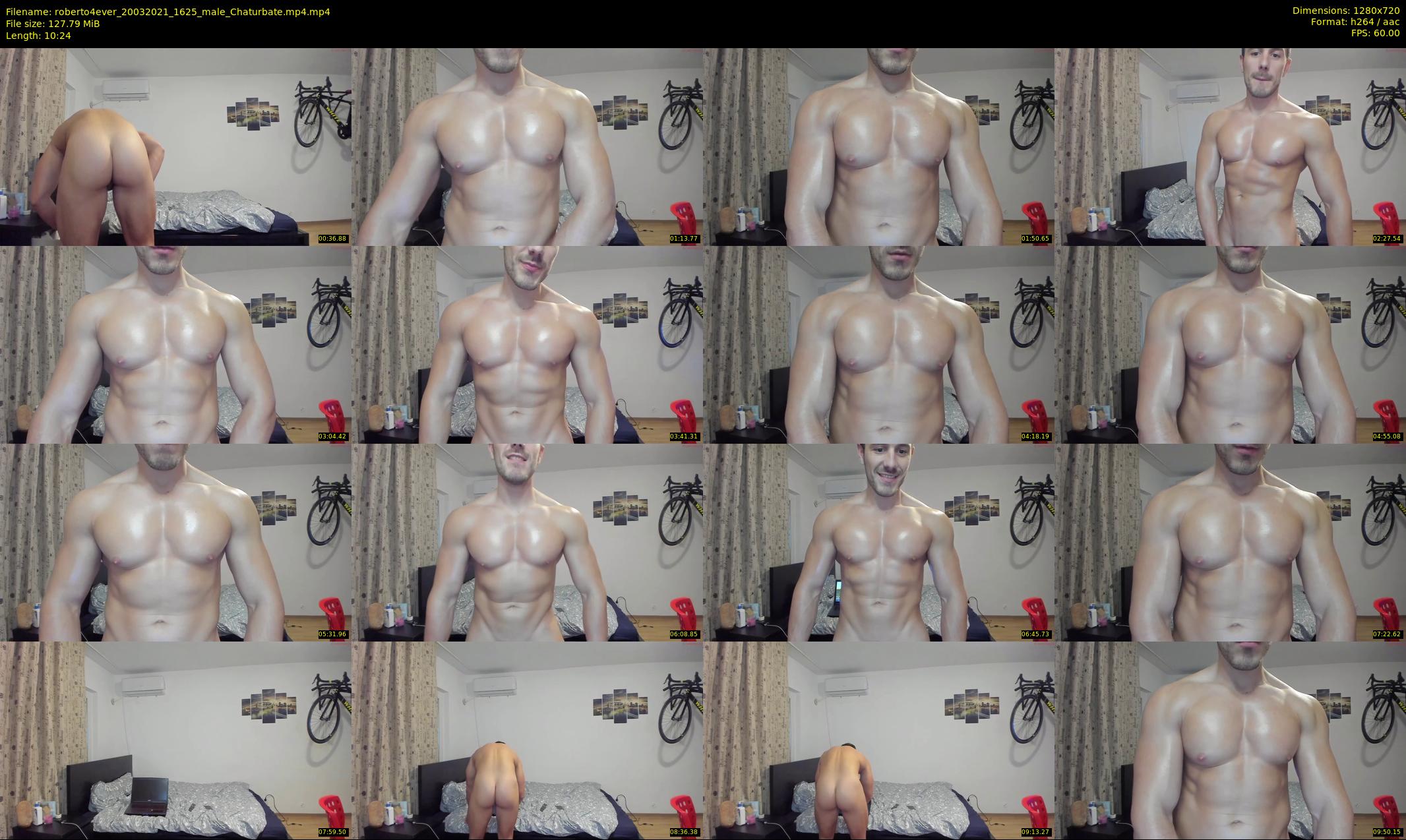 roberto4ever — 11 minute Chaturbate male cam show recording, 720p, Mar 20, 2021
