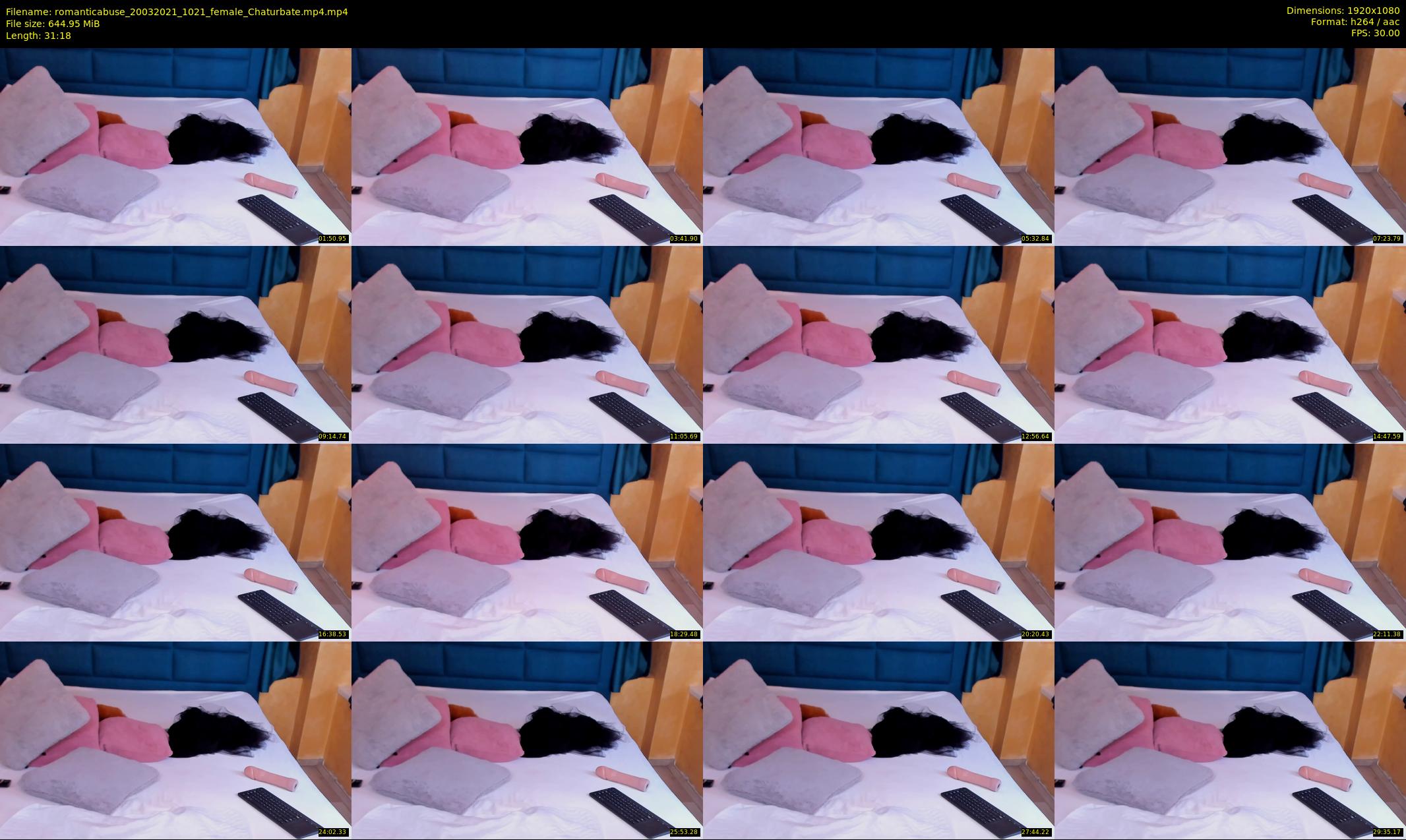 romanticabuse — 32 minute Chaturbate female cam show recording, 1080p, Mar 20, 2021