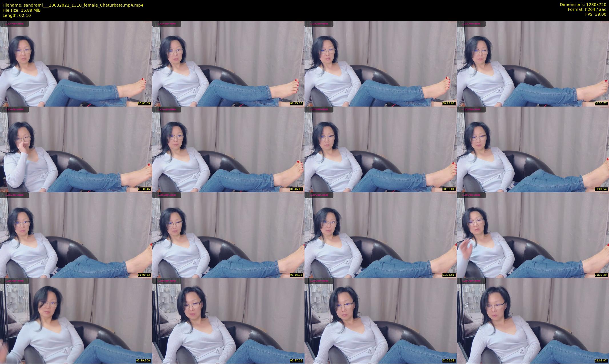 sandrami__ — 3 minute Chaturbate female cam show recording, 720p, Mar 20, 2021